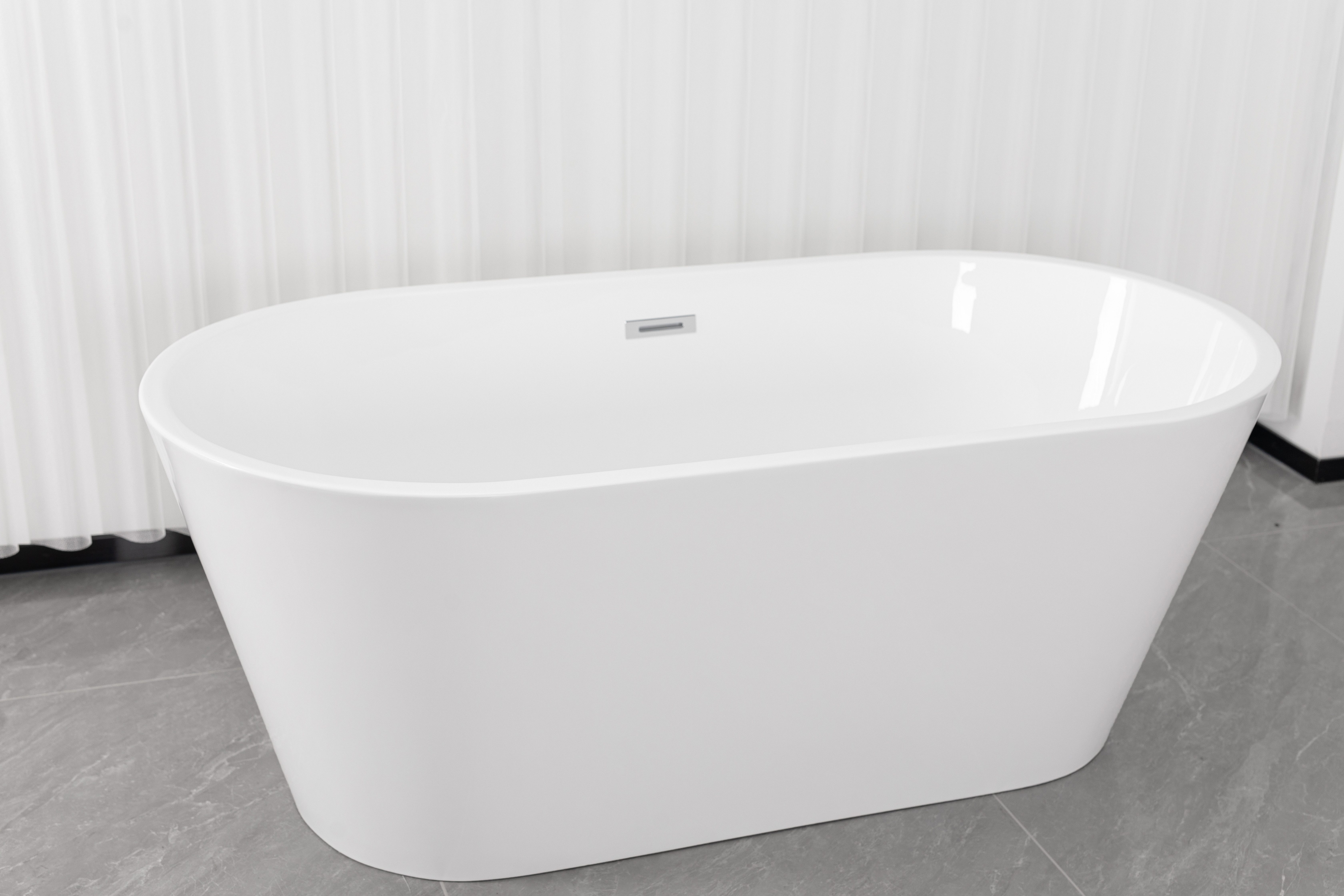 Sanotechnik Badewanne YORK, 170x75x58cm, aus Acryl