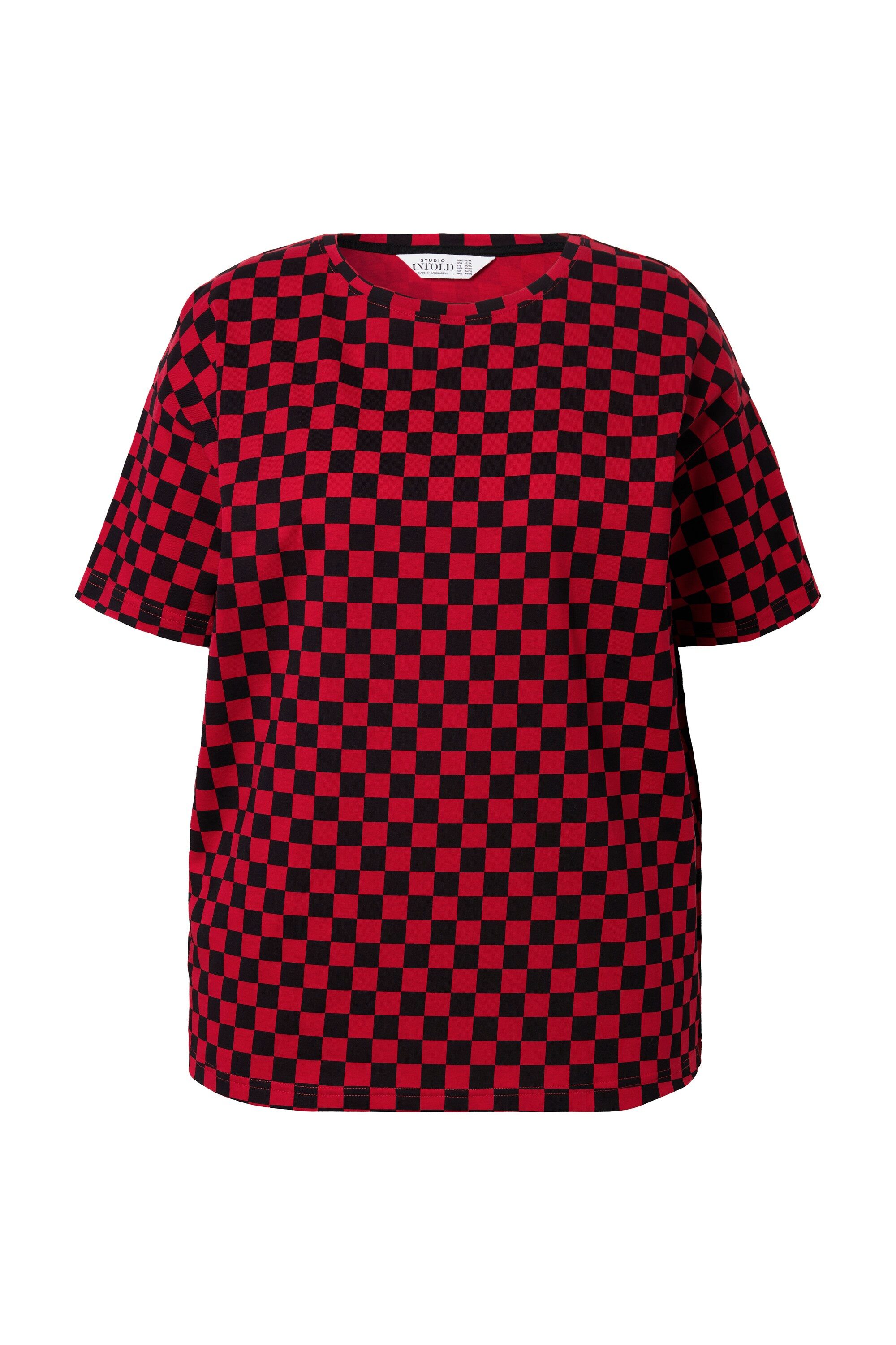 Studio Untold T-Shirt T-Shirt oversized Schachbrett günstig online kaufen