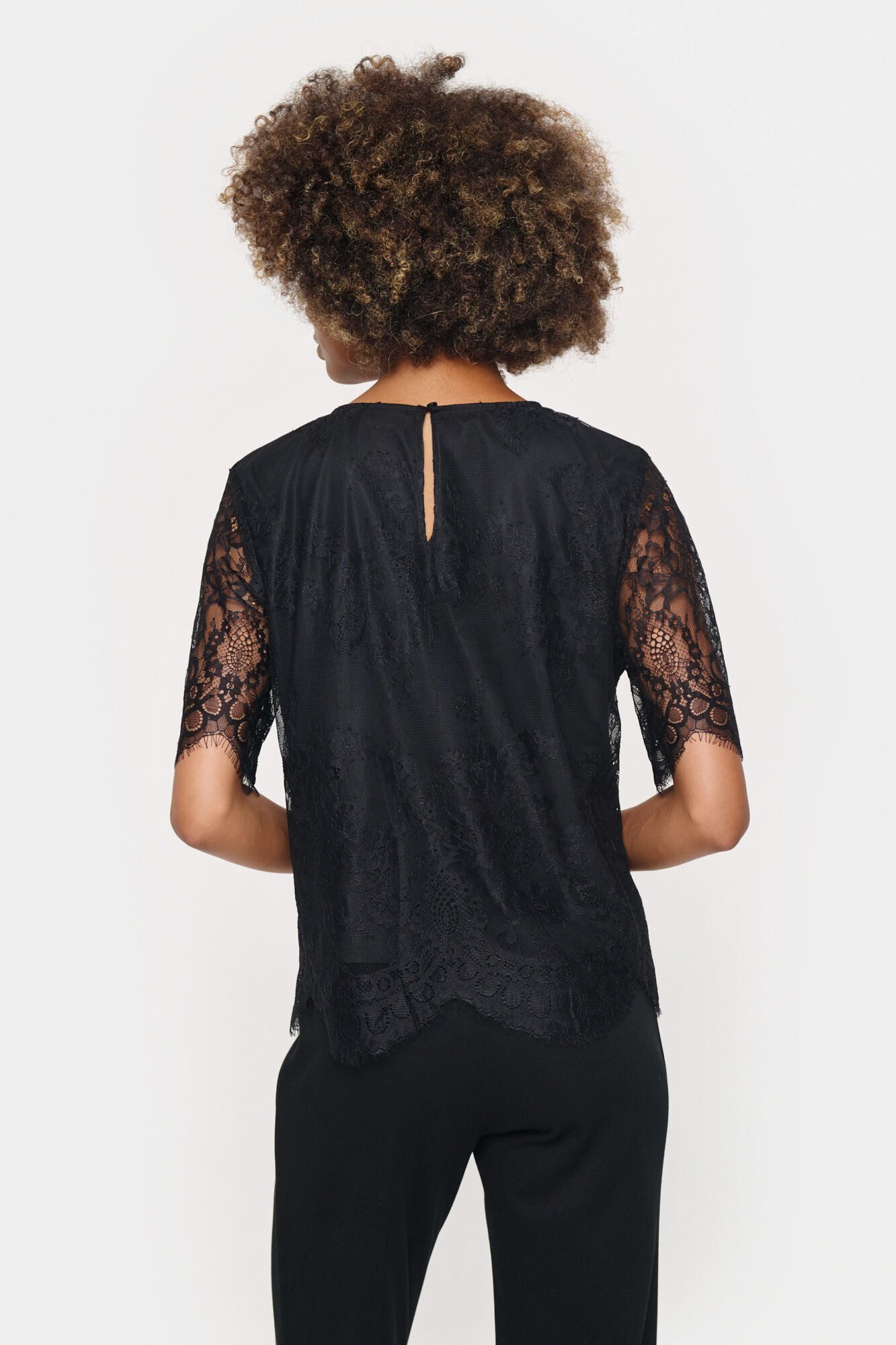 Saint Tropez Kurzarmbluse Kurzarm-Bluse ZalviaSZ günstig online kaufen