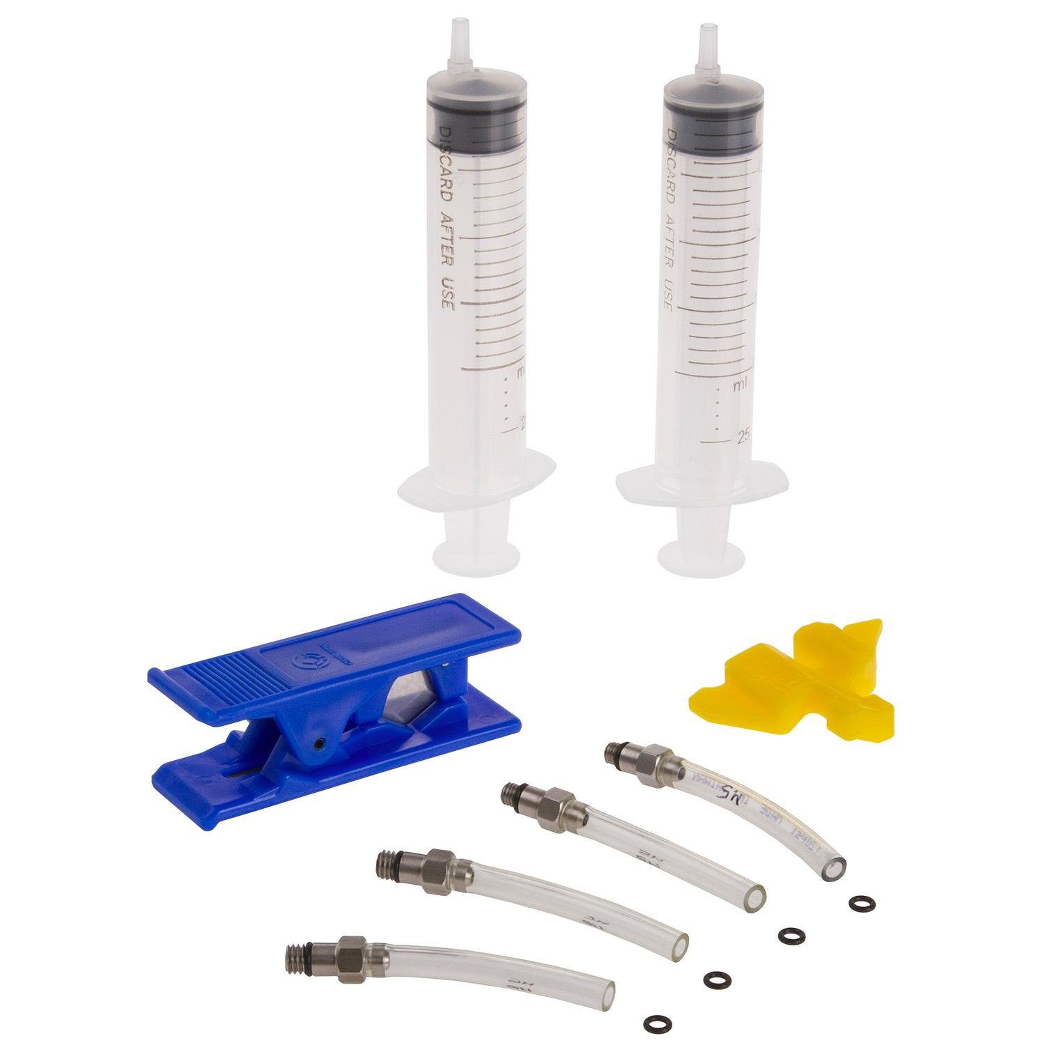 Messingschlager Felgenbremse Wartungsset Entlüftungs Kit für hydraulische  Scheibenbremsen Shimano