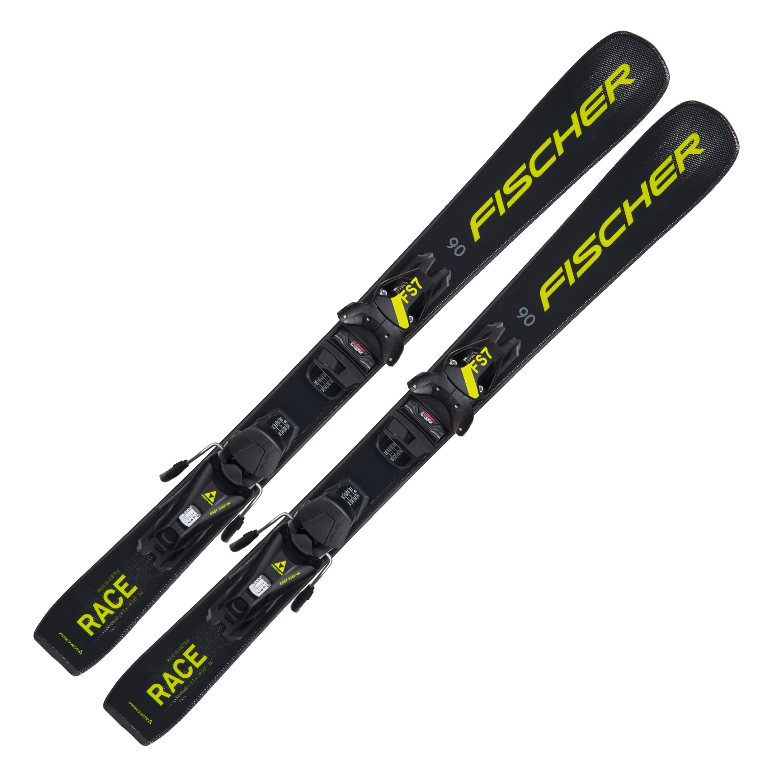 Fischer Sports Ski Fischer RC4 Race Kinder Ski + FJ4 CA