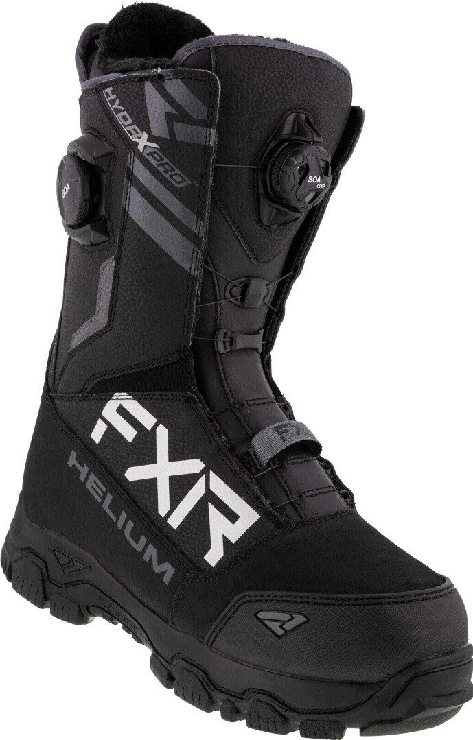 FXR Schneeschuhe Helium Dual BOA Snowmobil Stiefel, robust