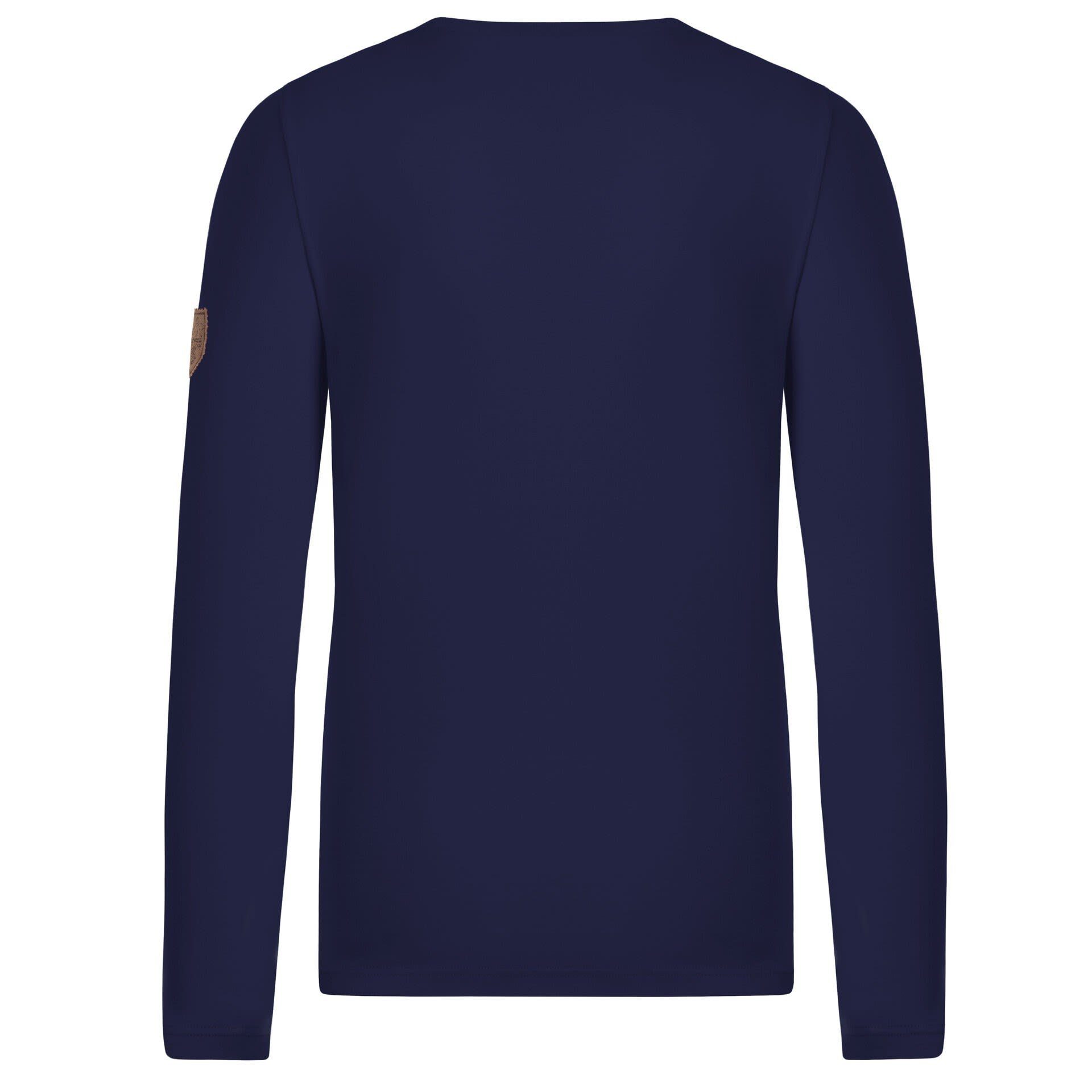 Langarm-Shirt M Seidlalm Dark Langarmshirt Almgwand Almgwand Almenrausch Blue Herren