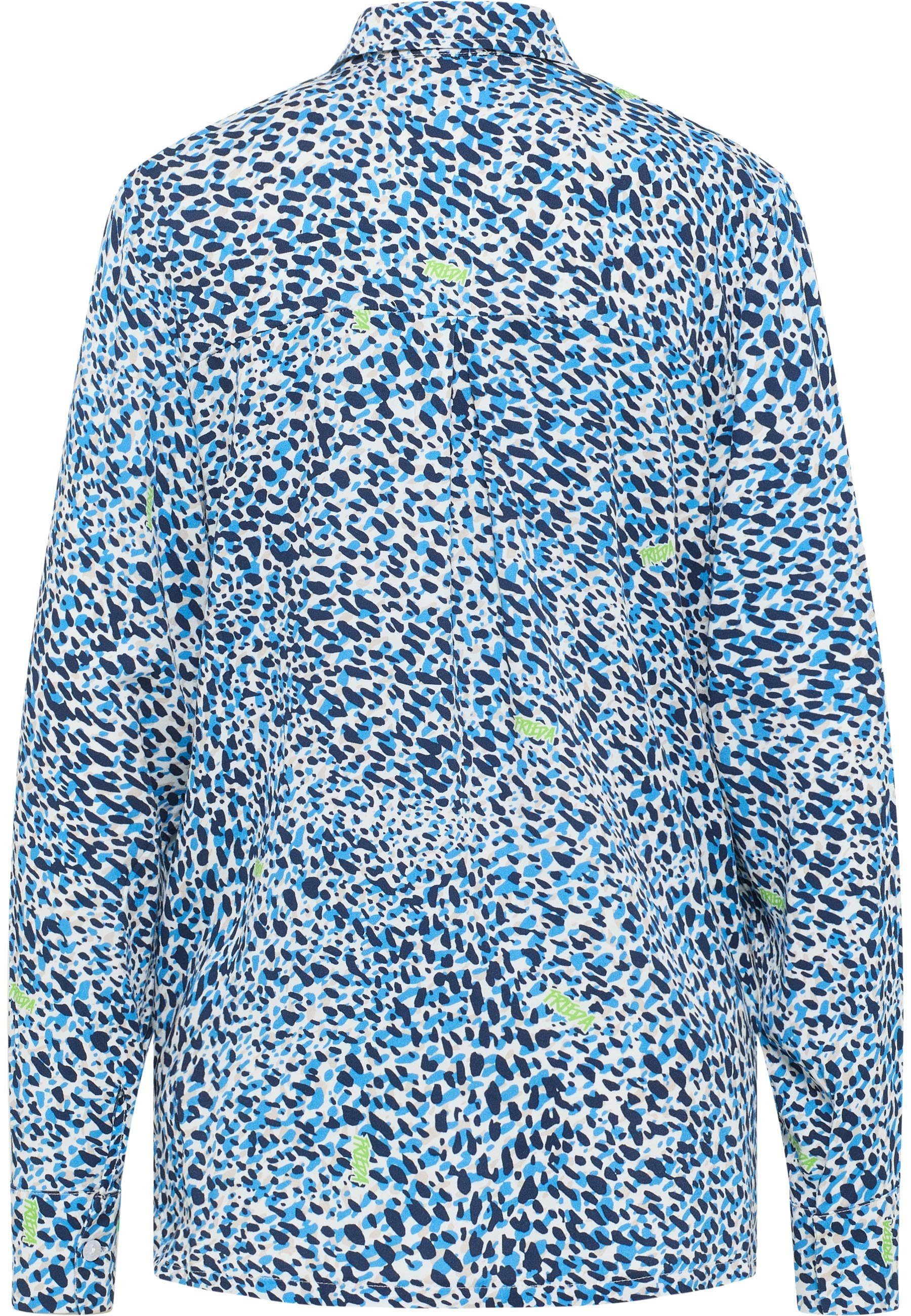 Frieda & Freddies NY Klassische Bluse Blouse mit Knopfleiste