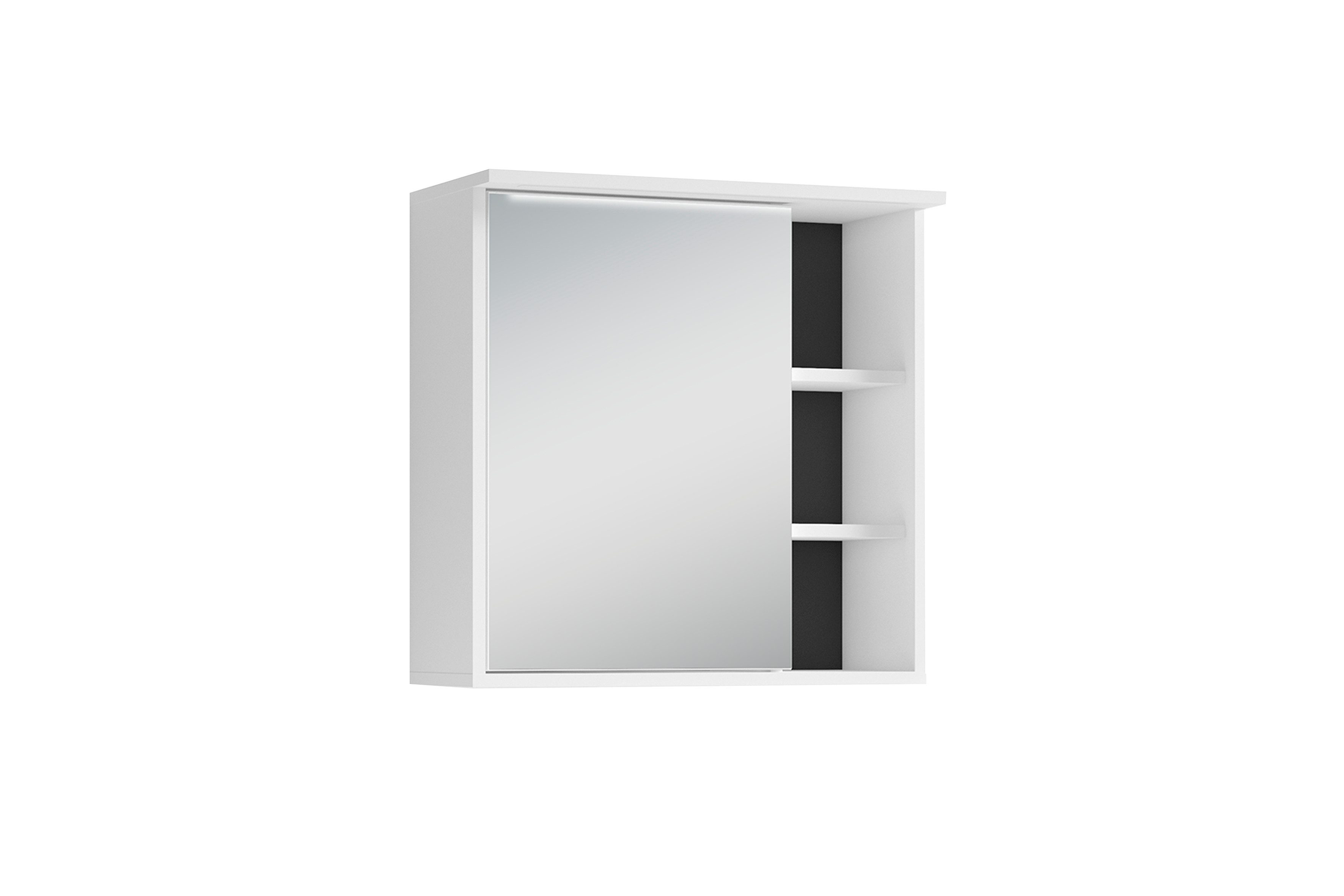 byLIVING Spiegelschrank "Wellness", (1 St.), 60cm Badschrank mit LED-Leucht günstig online kaufen