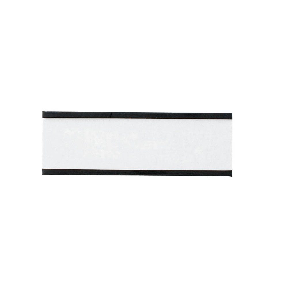 LEGAMASTER Ярлыки 54 Ярлыкиträger Ярлыкиhalter magnetisch 6x2cm, Magnetisch, Beschriftungsschild auswechselbar, C-Profil flach