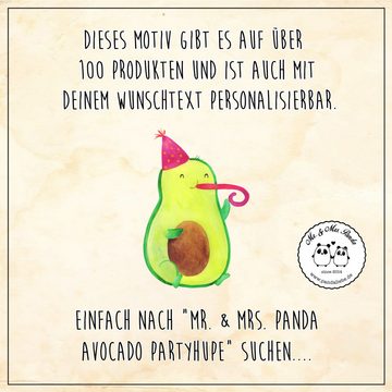 Mr. & Mrs. Panda Windlicht Avocado Feier - Schwarz - Geschenk, Windlicht Gravur, Teelicht aus Gl (1 St), Handgefertigte Gravur