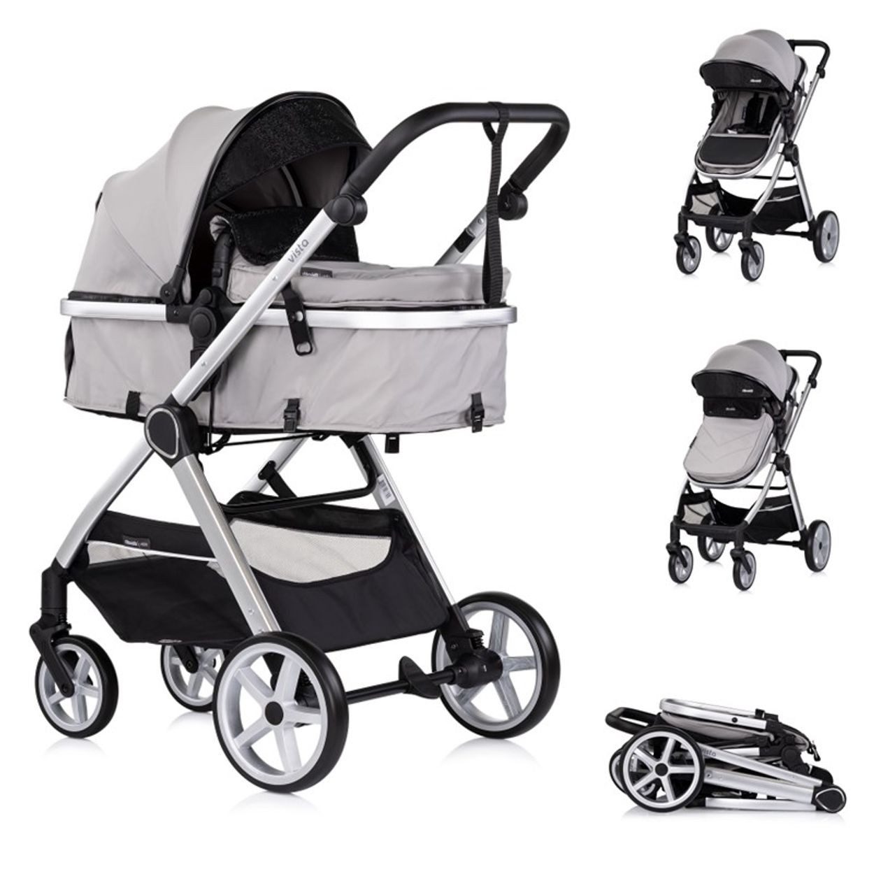 Kombi-Kinderwagen Kombikinderwagen 2 in 1 Vista