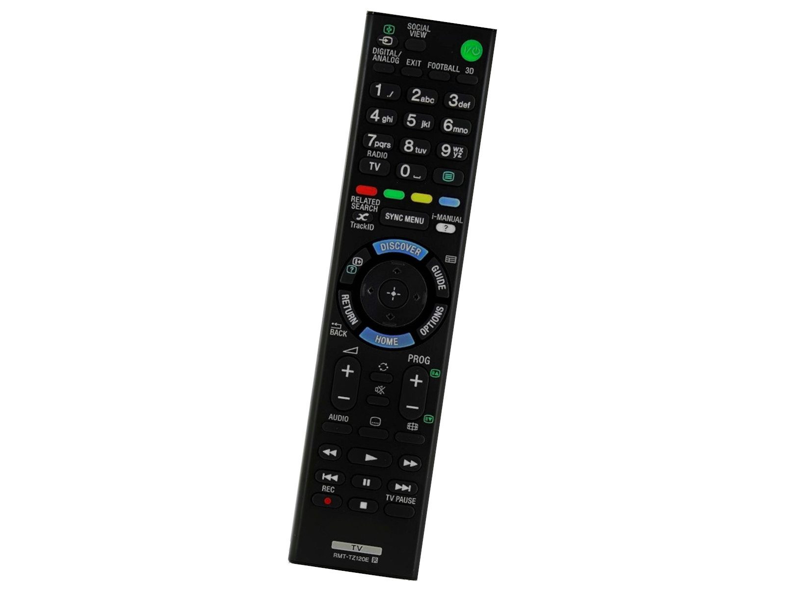 azurano Ersatz für SONY RMT-TZ120E, 149317611, RM-ED060, RM-ED058, Universal-Smart-TV-Fernbedienung