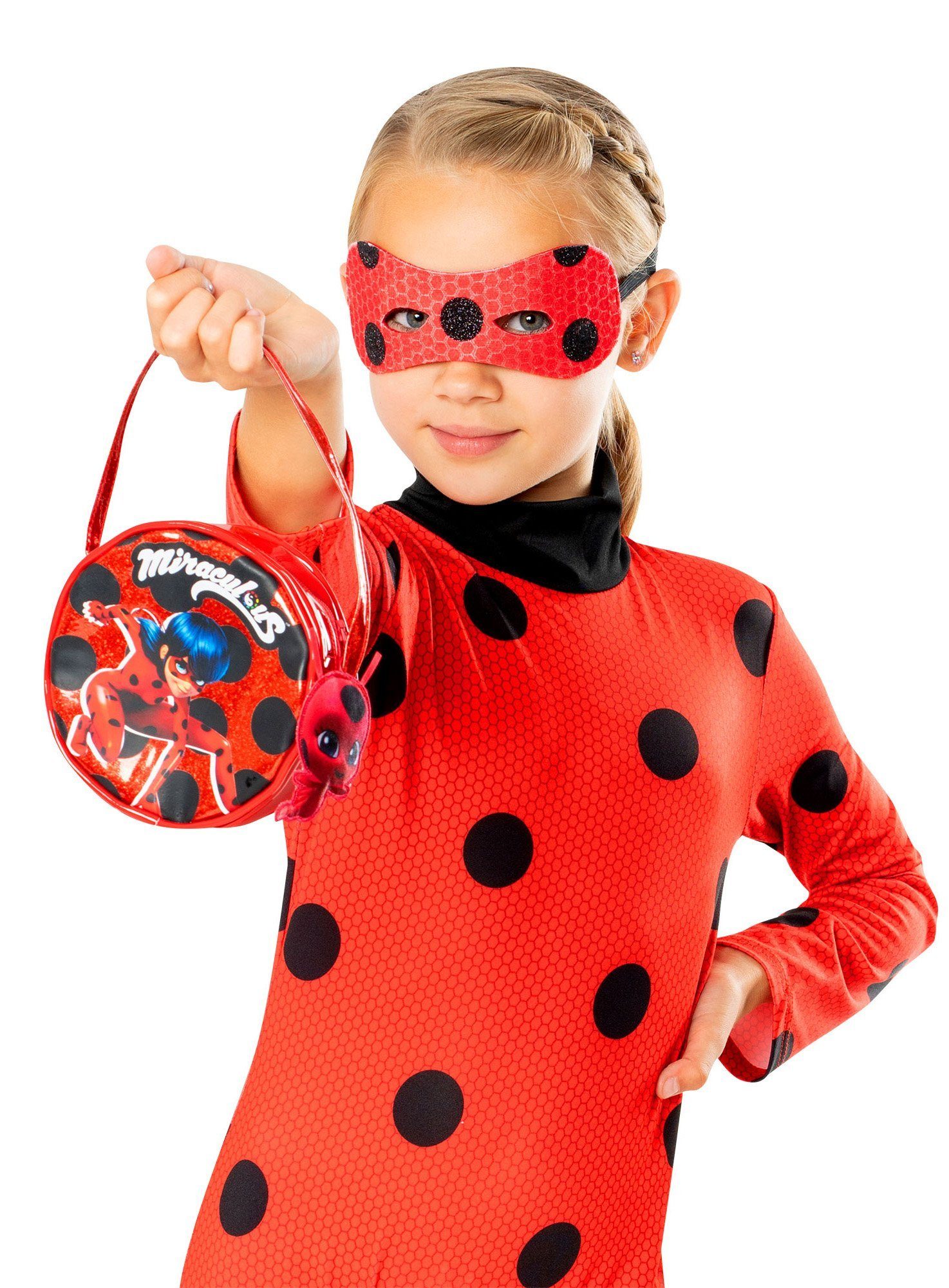 Metamorph Kostüm Miraculous Ladybug Accessoire-Set für Kinder, Miraculous-Zubehür für kleine Ladybug-Fans