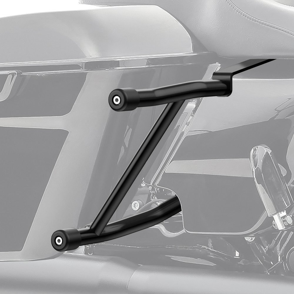 Craftride Motor-Schutzhülle Set: Seitenkoffer Sturzbügel passend für Harley Davidson Touring 14-23