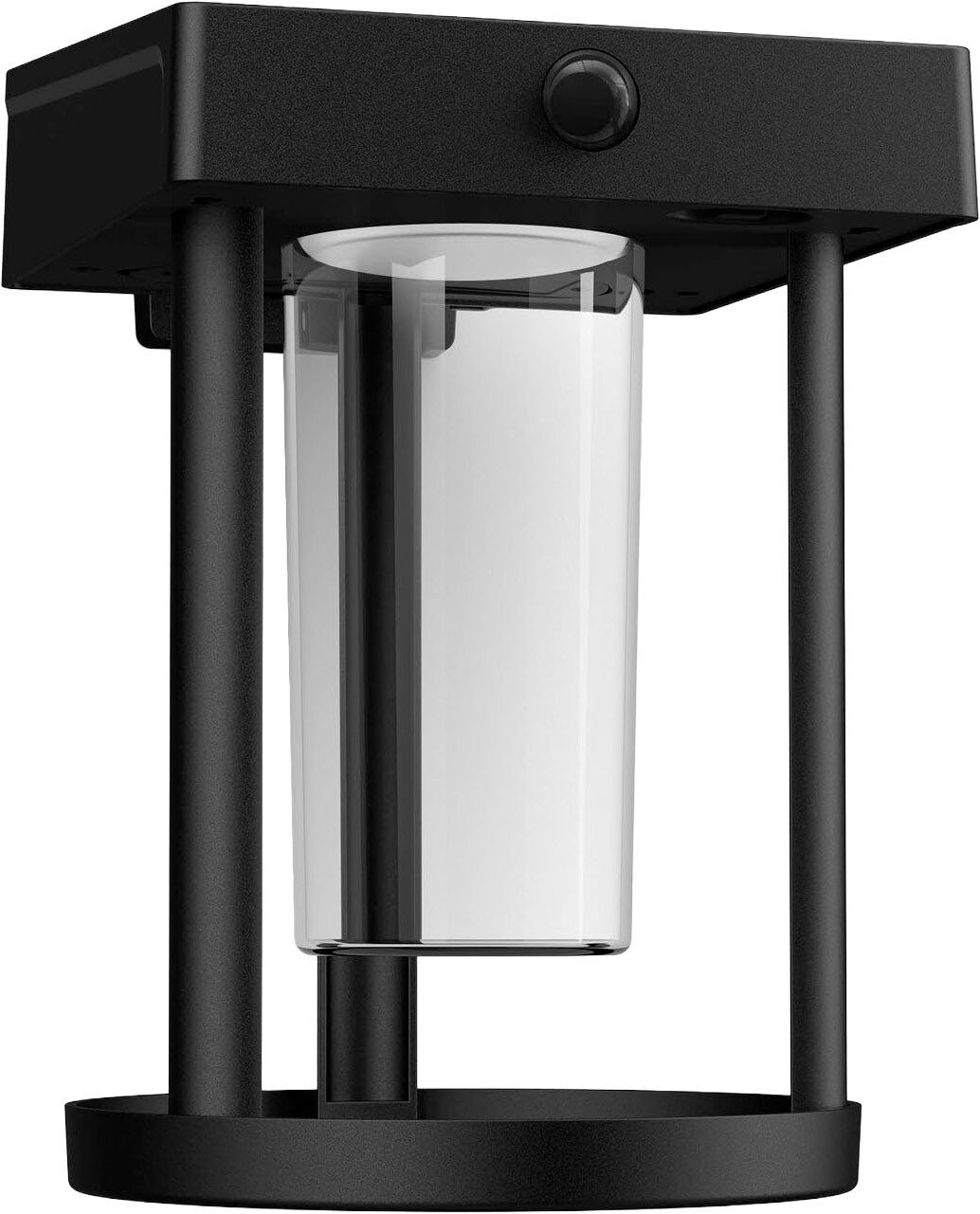Philips Hue LED Außen-Wandleuchte Outdoor A-Label Solar Camill Wandleuchte rund, LED fest integriert, Warmweiß