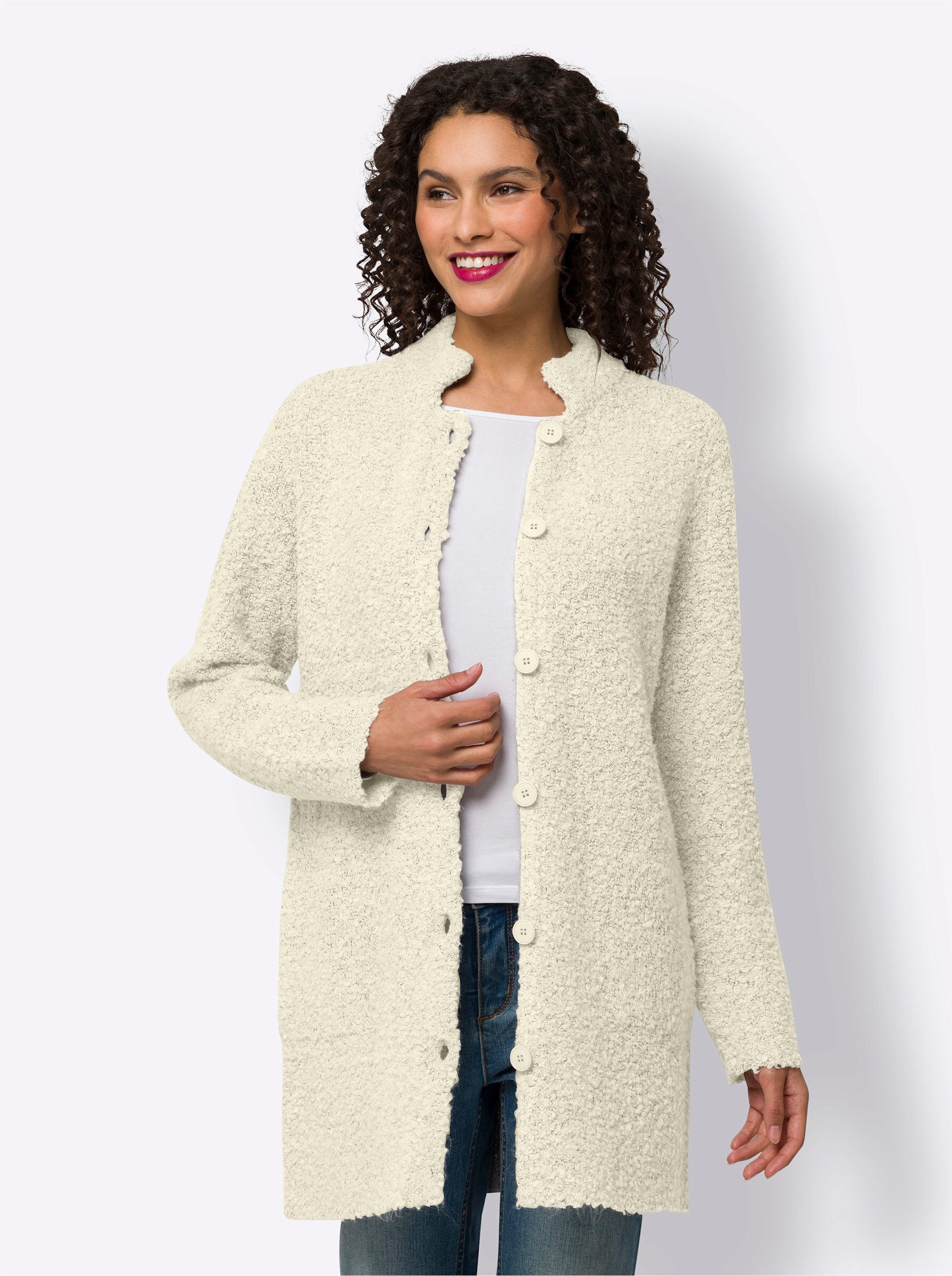 heine Strickjacke Longstrickjacke günstig online kaufen