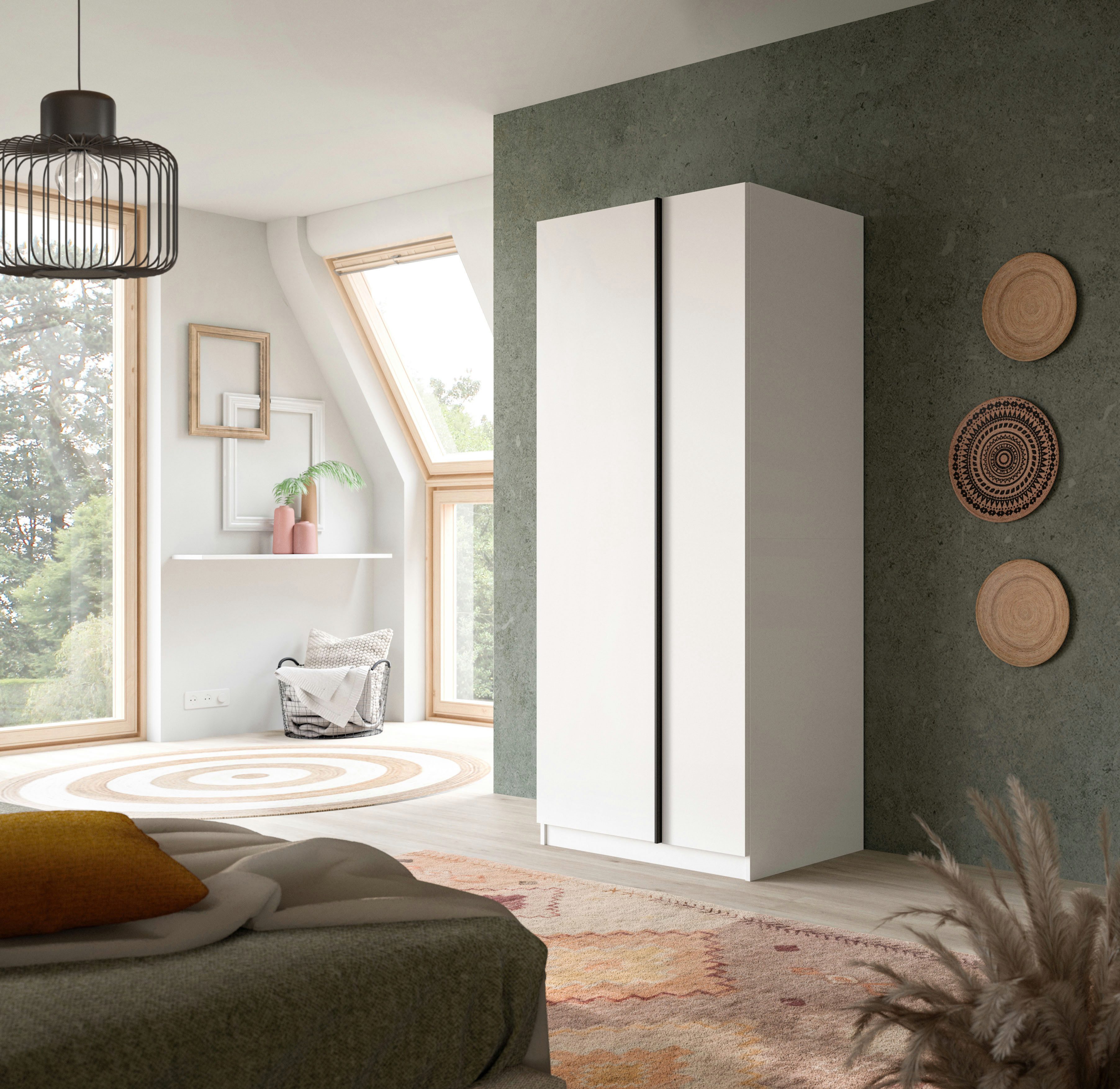 Home affaire Kleiderschrank BENDINGO, TOPSELLER!, Schlafzimmerschrank, Schr günstig online kaufen