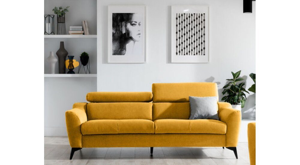 Sitzkomfort, frei und im 3-Sitzer stellbar, Stylefy Pendleton, Rückenlehne, Raum Relaxfunktion Armlehnen Sofa, mit 2-Sitzer, Modern Design, mit