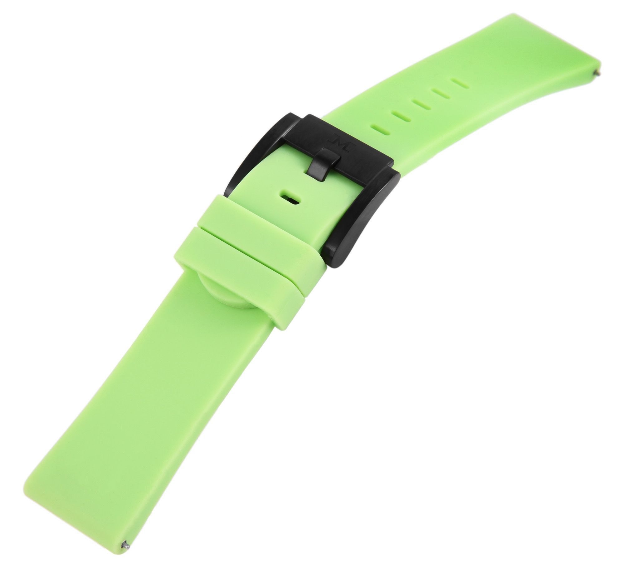 TW Steel Часыarmband 8400012 TW Steel Silikon-Uhrenarmband, hellgrün, Dornschließe, 22