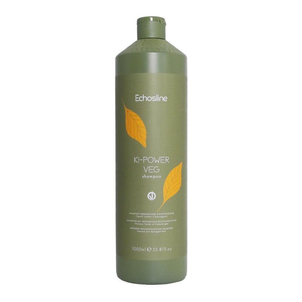 echos Haarshampoo LINE Ki Power Veg Shampoo Haarwiederherstellung Shampoo 1000ml