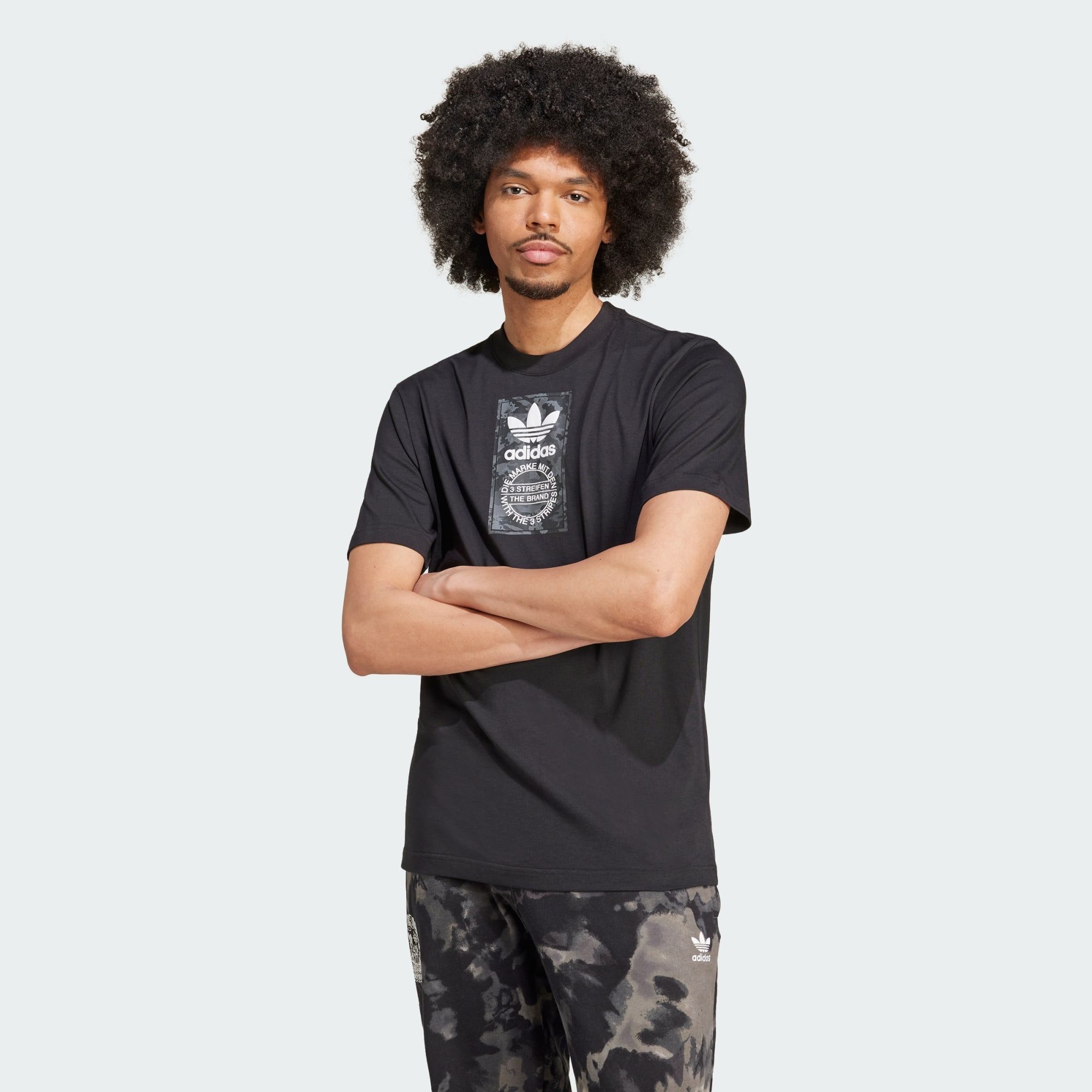 adidas Originals T-Shirt CAMO LABEL T-SHIRT günstig online kaufen