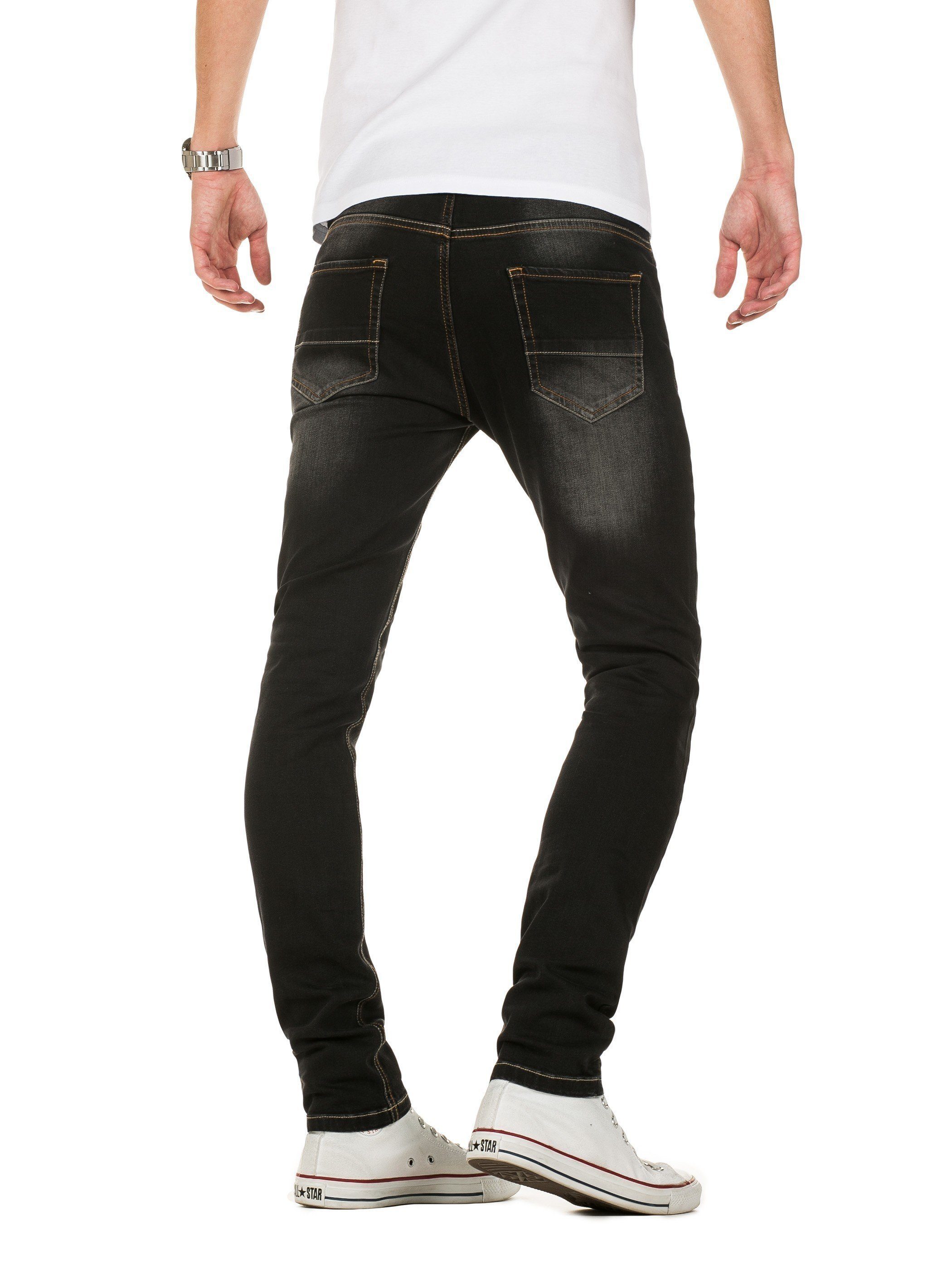 Yazubi Slim-fit-Jeans Jhin Jeans modernen Slim Fit Jeanshose mit Stretch günstig online kaufen