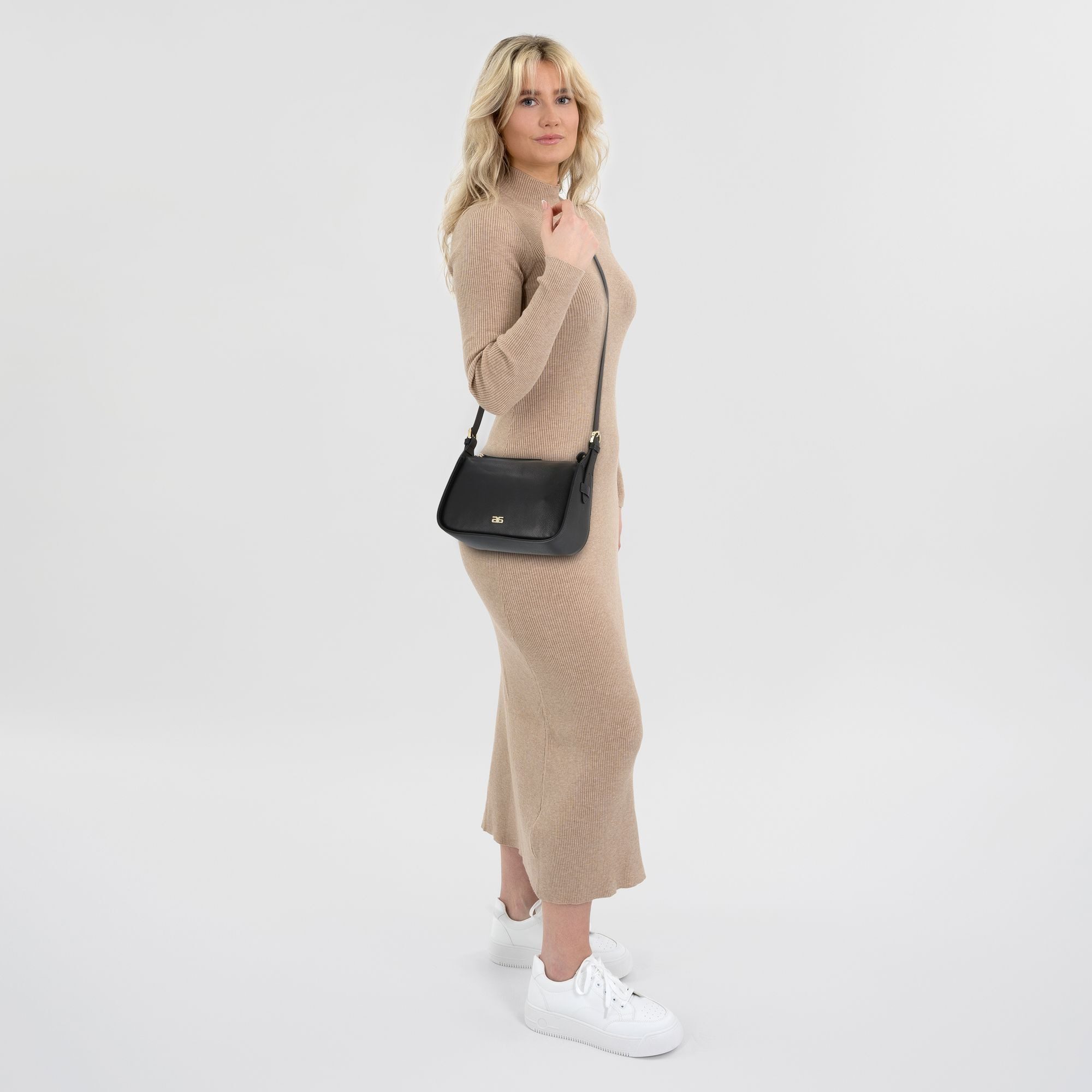 Abro Schultertasche Best Friend, Leder günstig online kaufen