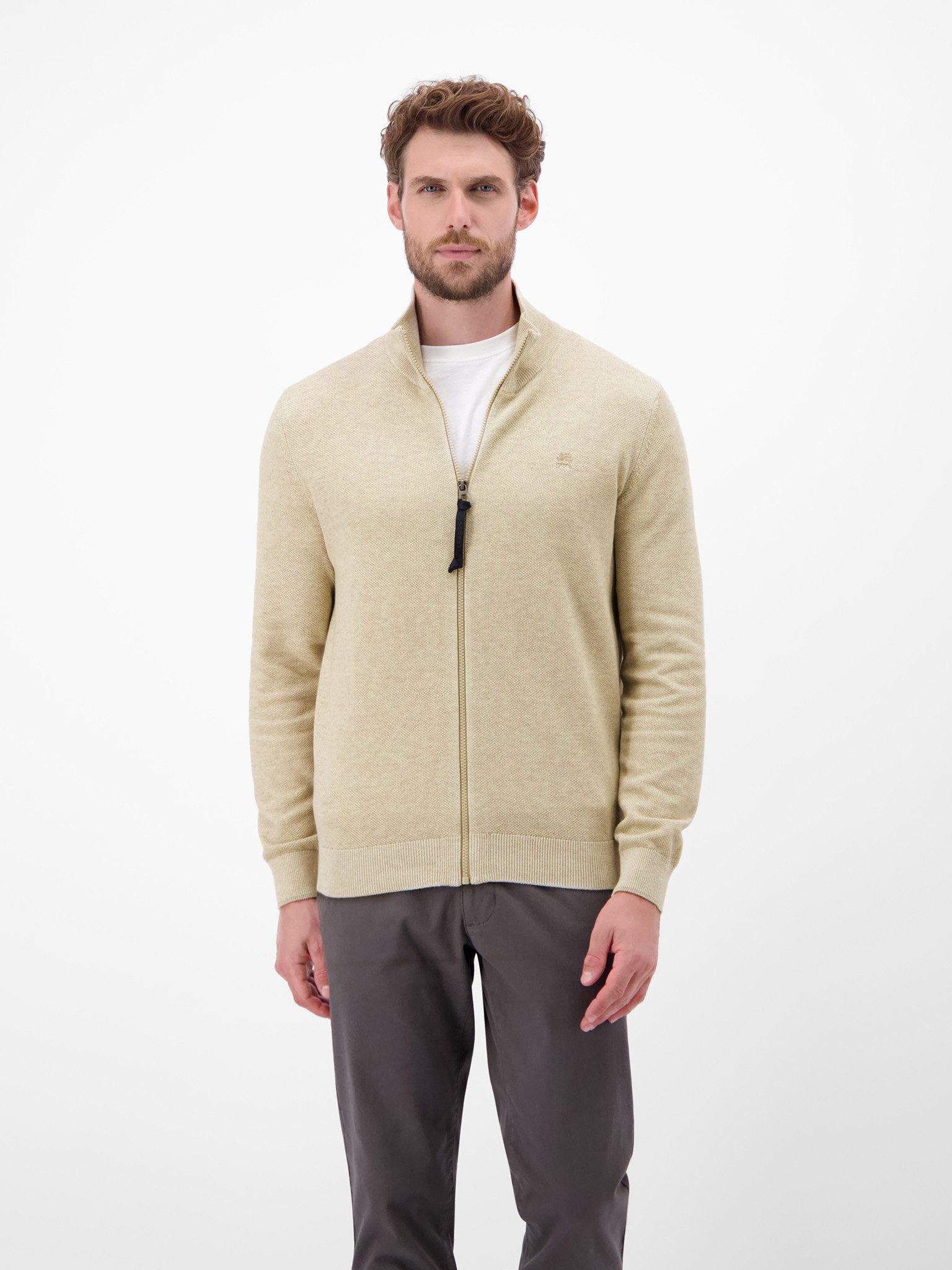 LERROS Strickfleecejacke mit Reißverchluss günstig online kaufen