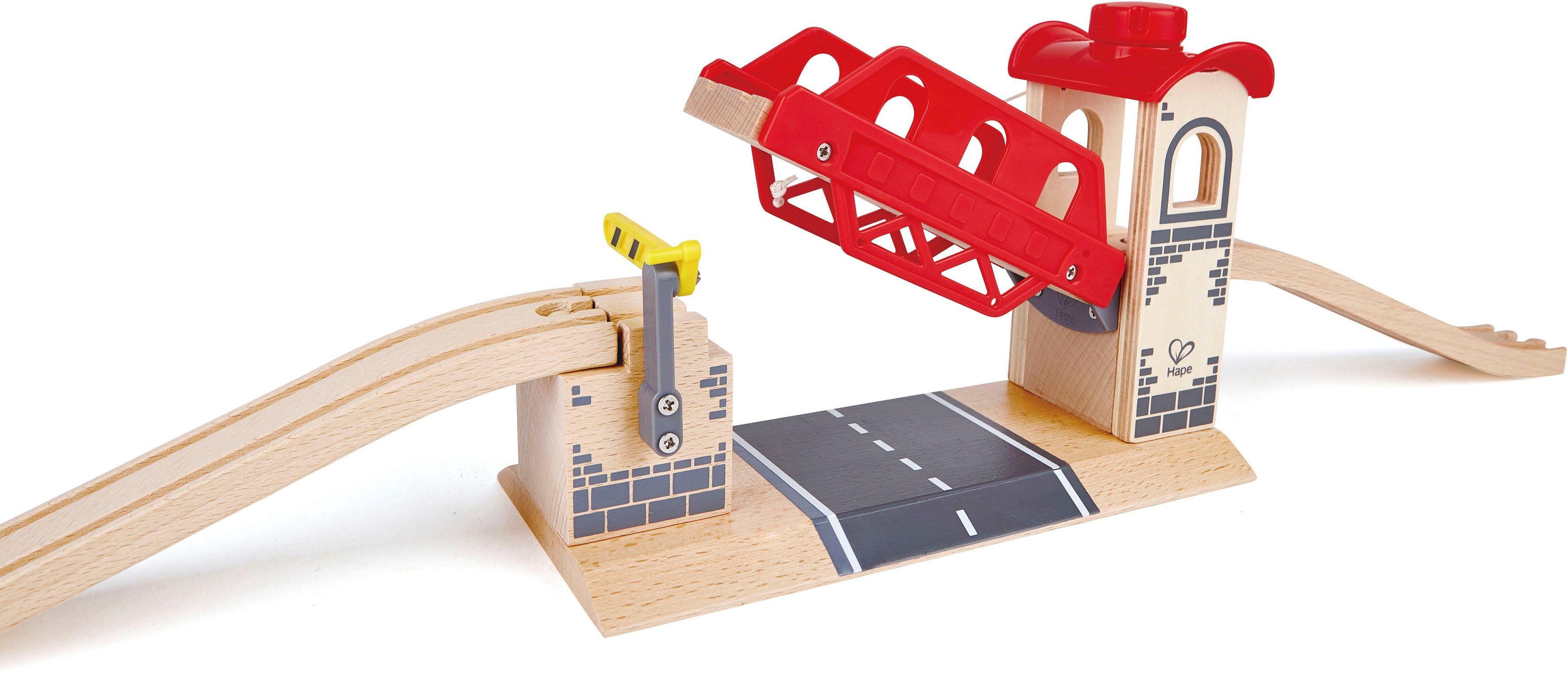 Hape Spielzeugeisenbahn-Brücke Zugbrücke, (Set, 3-tlg), aus Holz günstig online kaufen