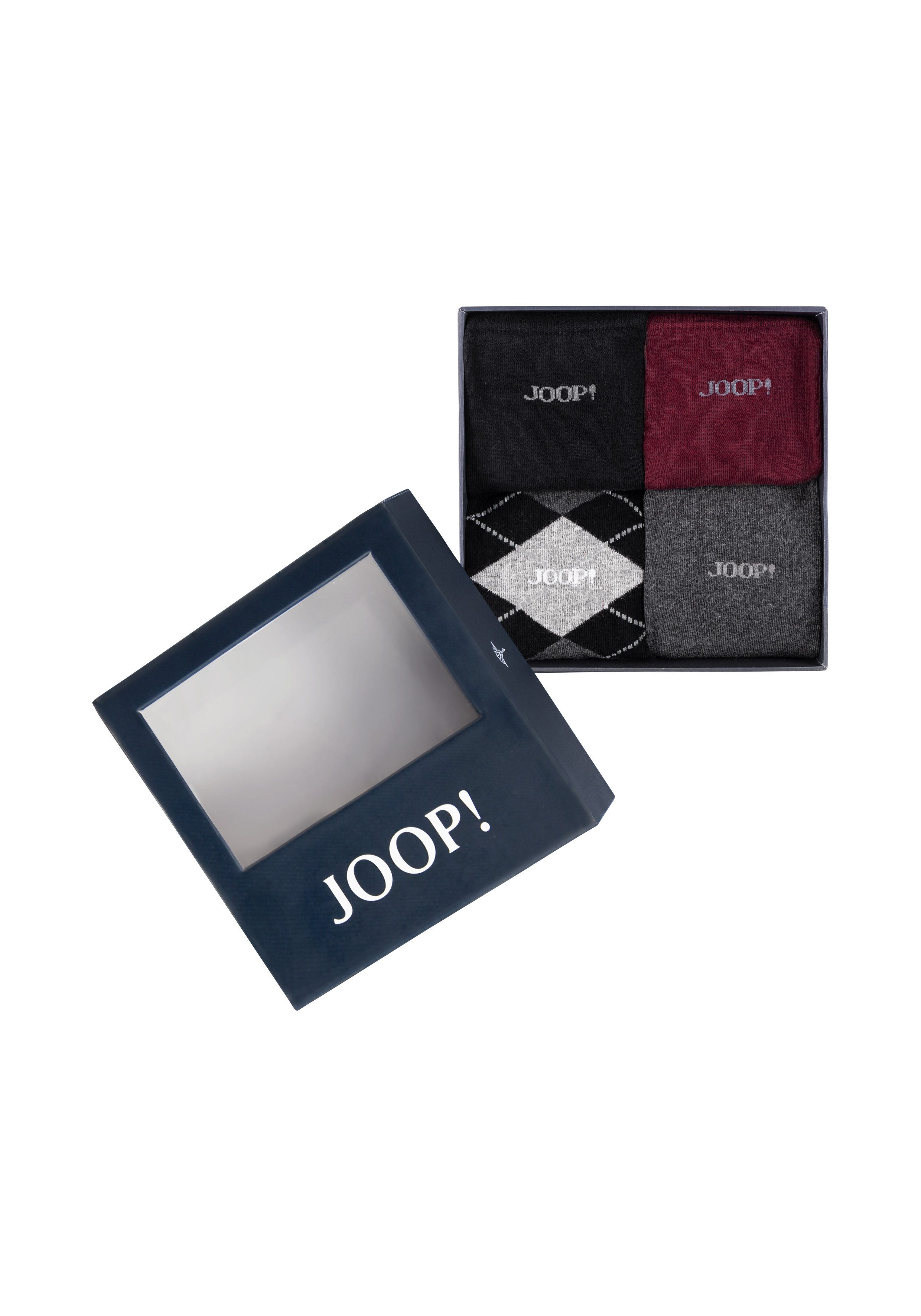 JOOP! Socken premium essentials (4-Paar, 4 Paar) mit elastischem Bund günstig online kaufen