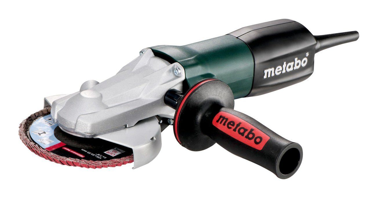 metabo Winkelschleifer WEF 9-125 Quick, max. 8200 U/min, Flachkopf im Karton