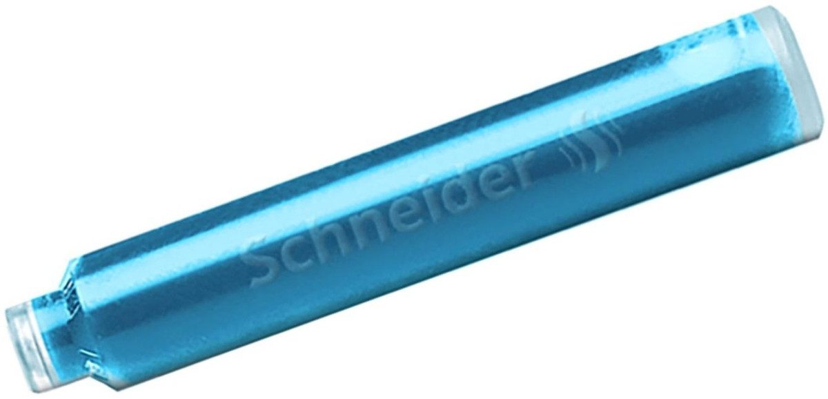 SCHNEIDER Füllhalter Tintenpatrone Standard Pastell Ice Blue VE=6 Stück