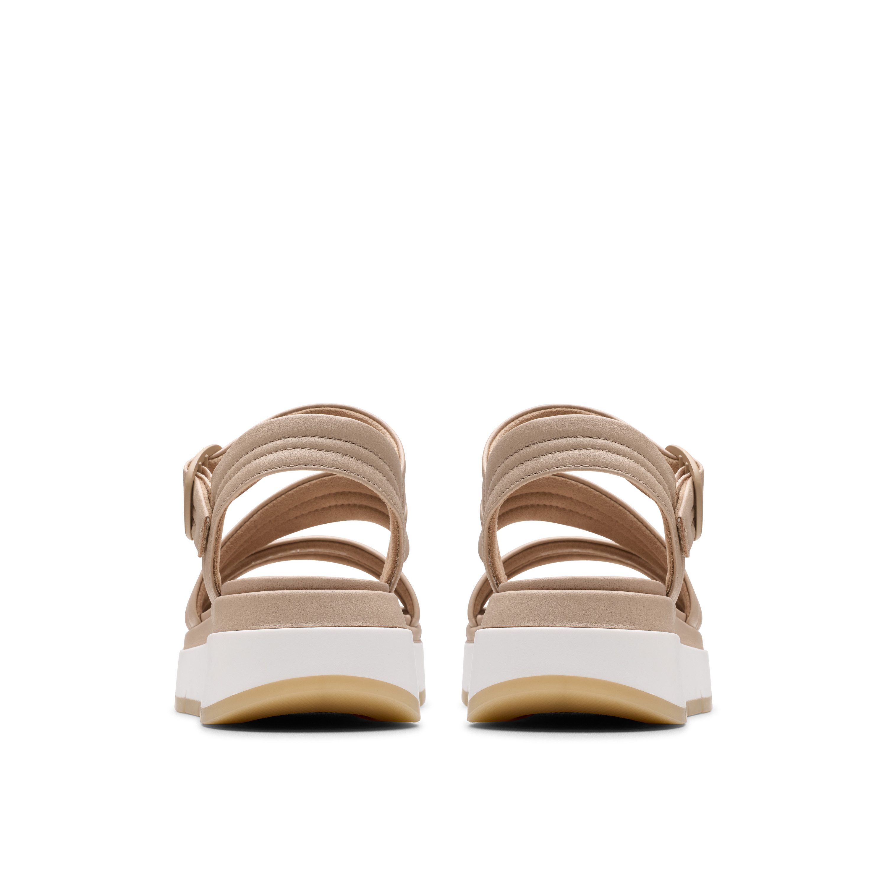 Clarks Tuscan Strap Sandale, Sandalette, Flats, Sommerschuh mit Plateausohl günstig online kaufen