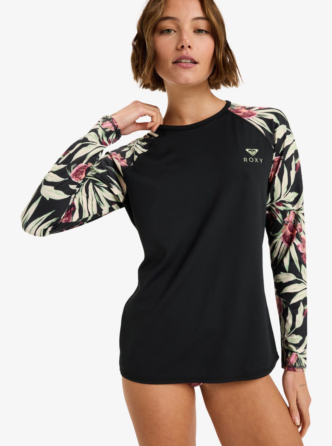 Roxy Langarmshirt BASIC MIX LS LYCRA (1-tlg) günstig online kaufen