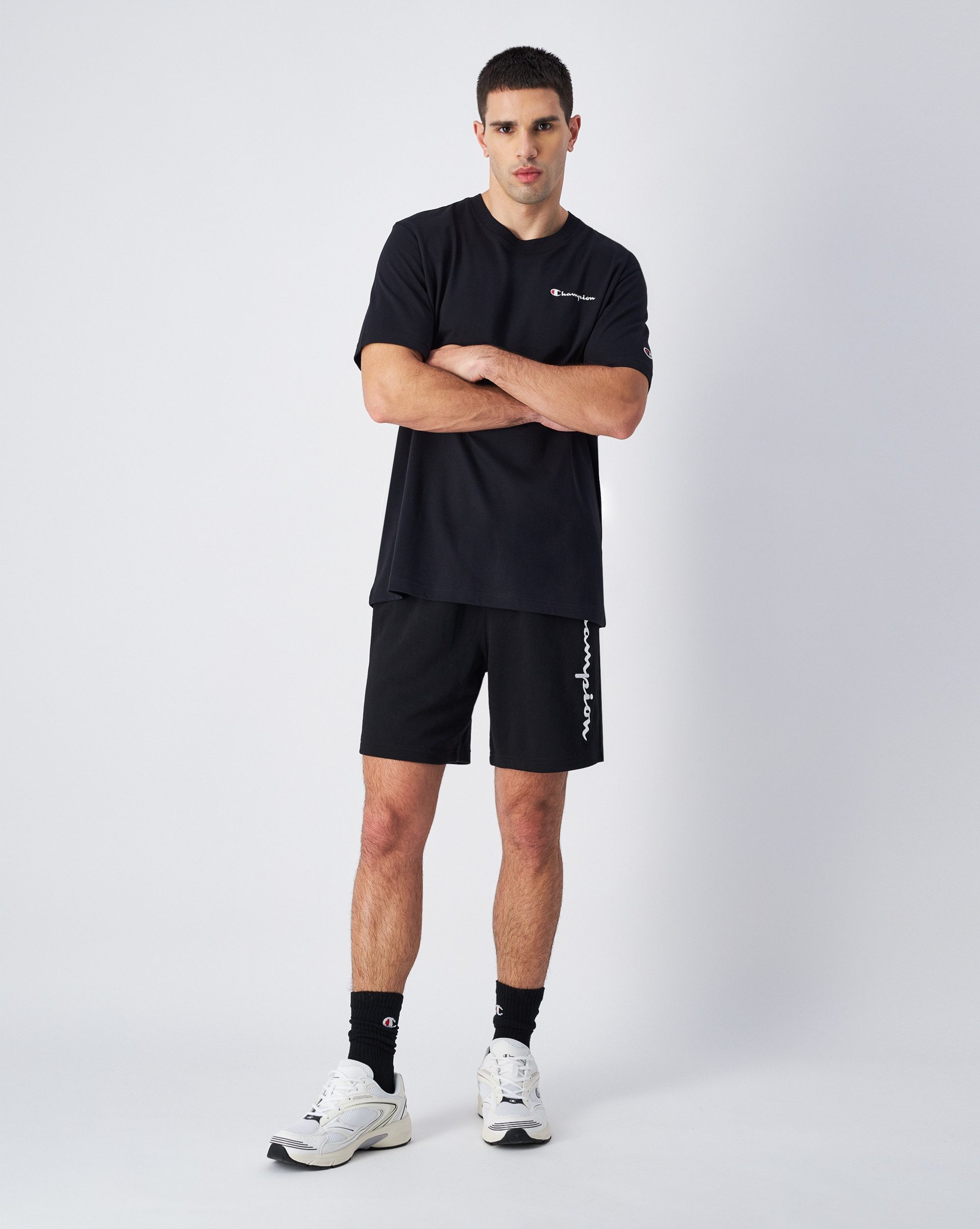 Champion Kurzarmshirt SS Tee NBK/ROW günstig online kaufen