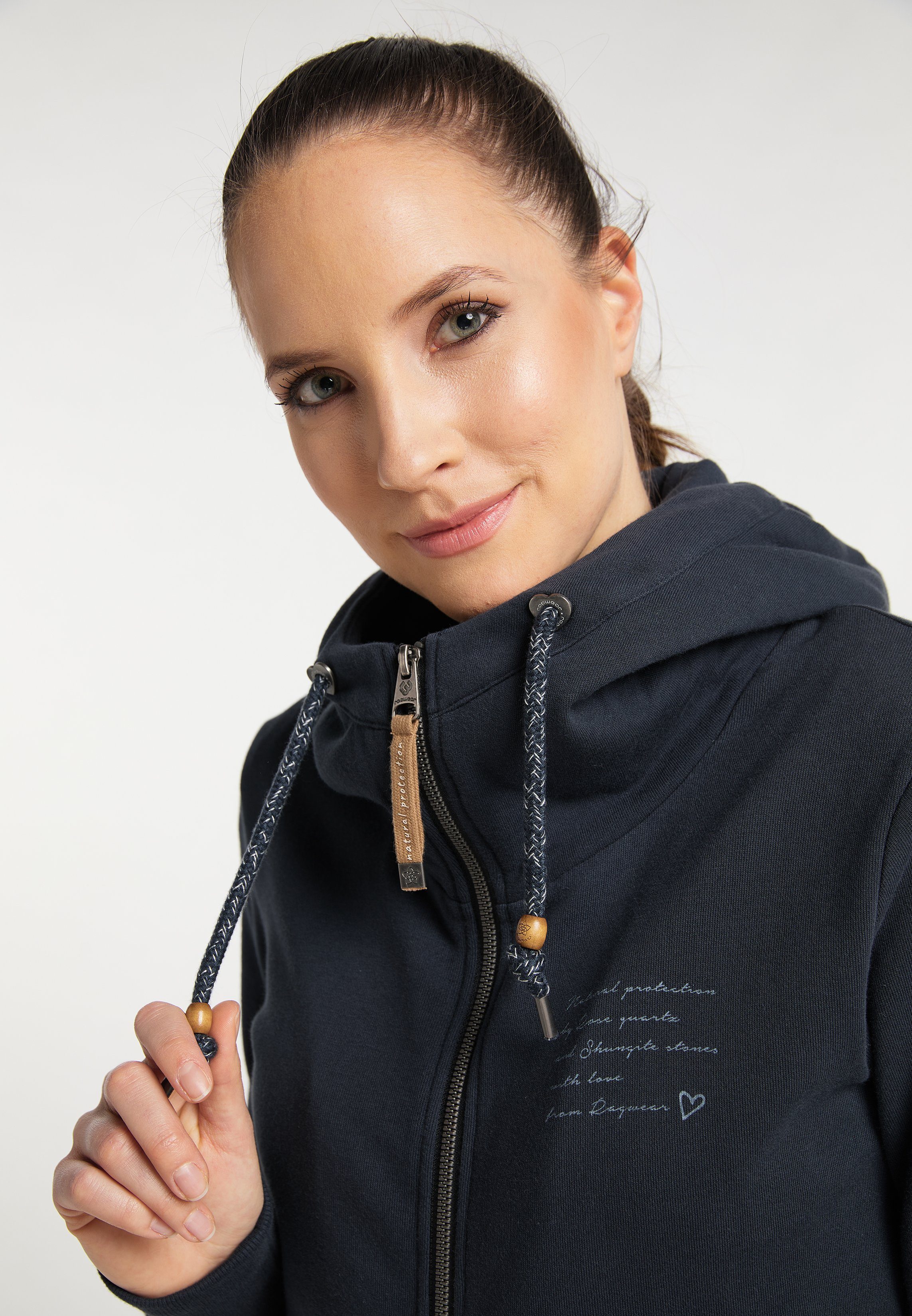 Ragwear Sweatshirt YODA NAVY Mode ORGANIC CRYSTAL & Vegane Nachhaltige