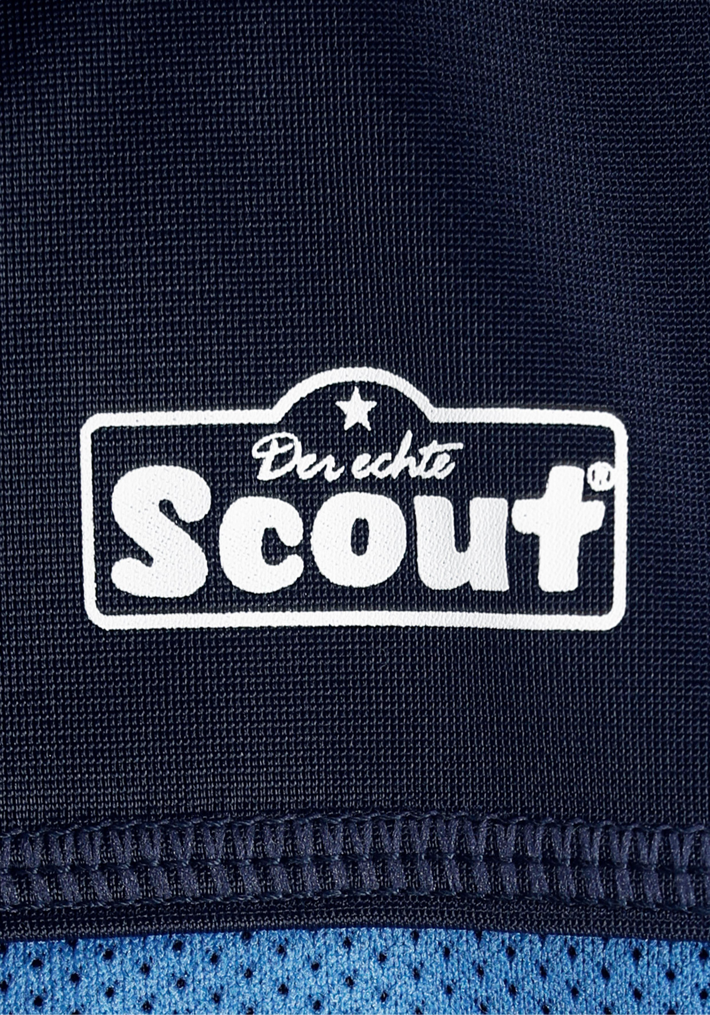 Scout Trainingsanzug (Set, 2-tlg), marine-blau mit Kontrasteinsätzen