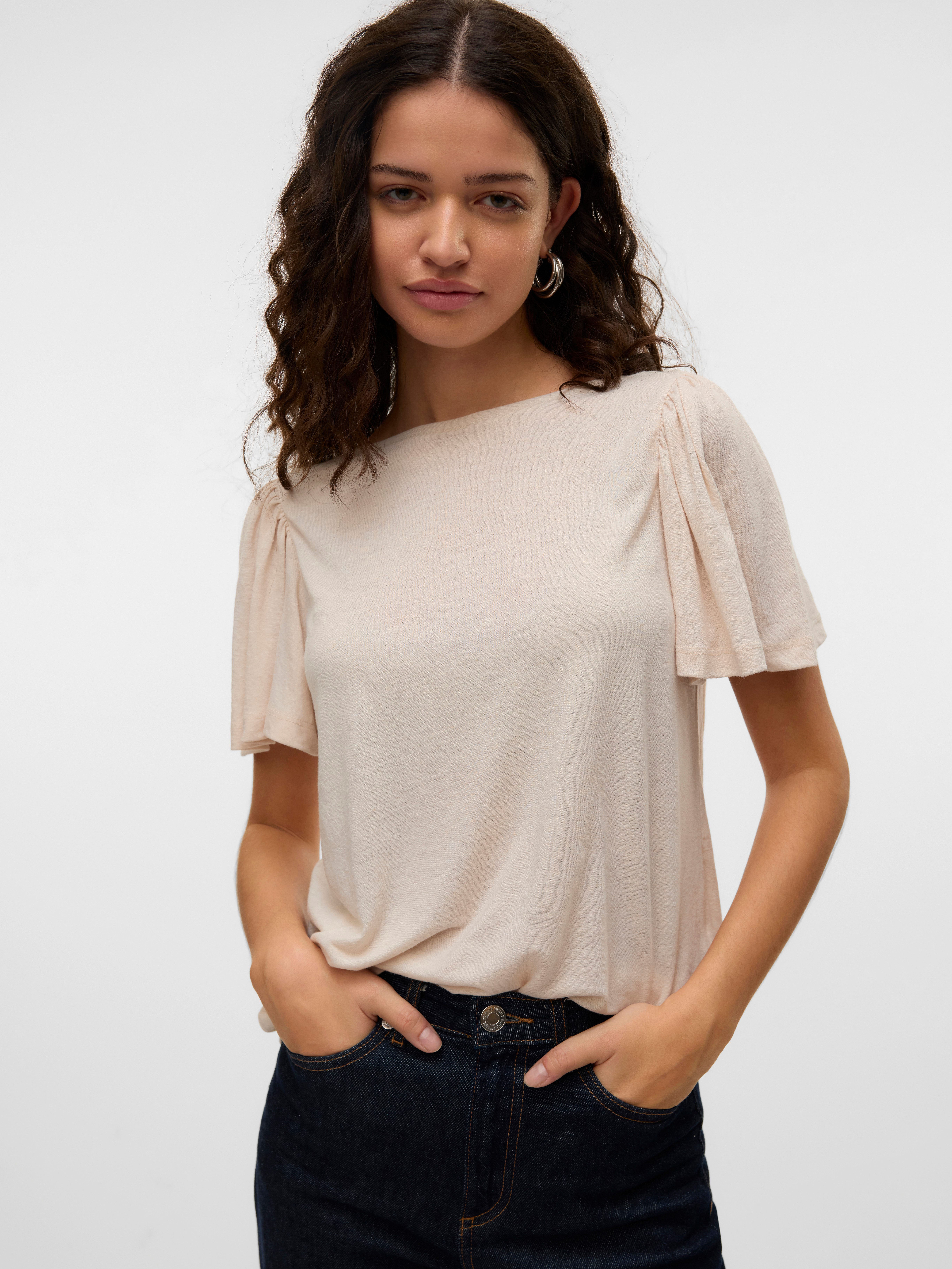 Vero Moda Kurzarmshirt VMPALOMA ONELLA SS günstig online kaufen