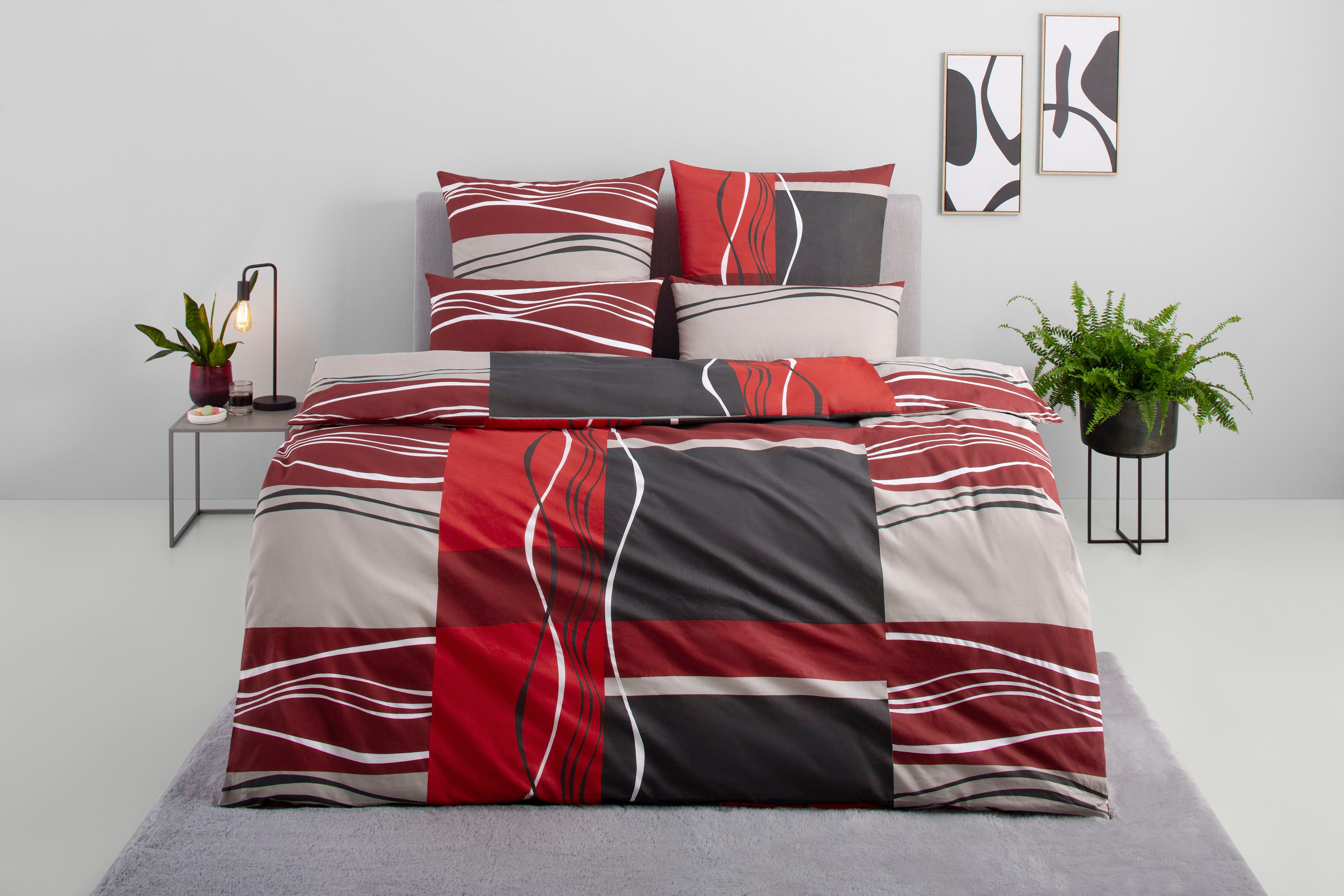 my home Bettwäsche Kelian, Linon, 3 günstig online kaufen