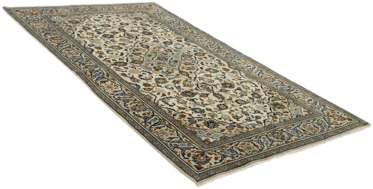 Orientteppich Keshan 151x254 12 mm Handgeknüpfter rechteckig, Nain Höhe: Orientteppich Perserteppich, / Trading