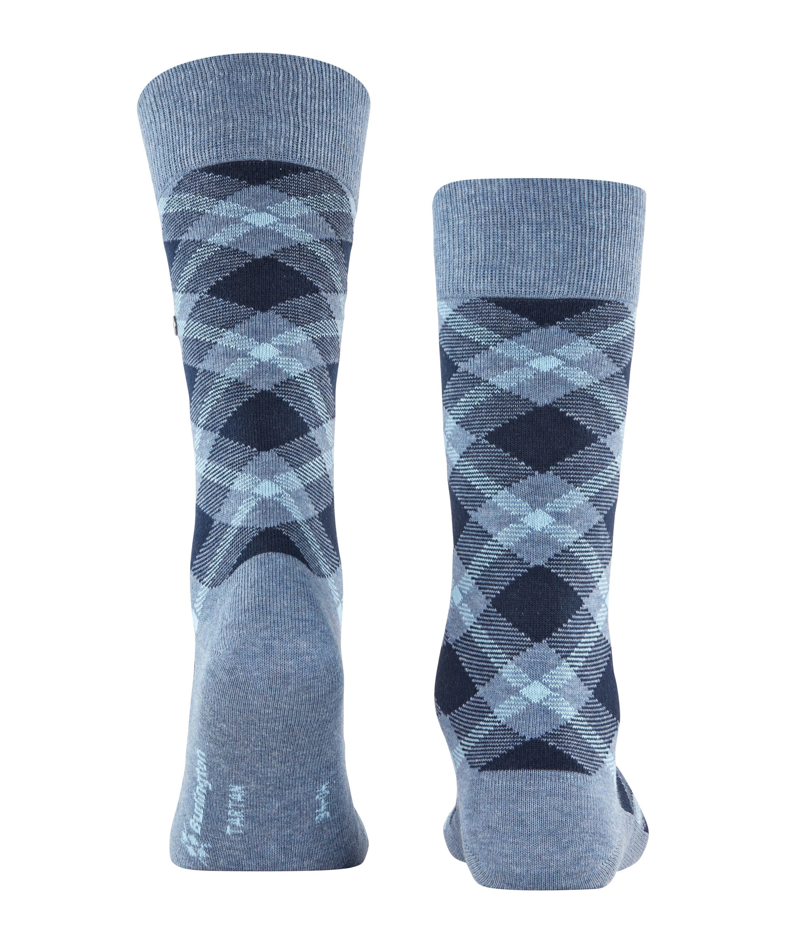 Burlington Socken Tartan Socken mit britischem Traditions-Muster (1-Paar) mit britischem Traditions-Muster