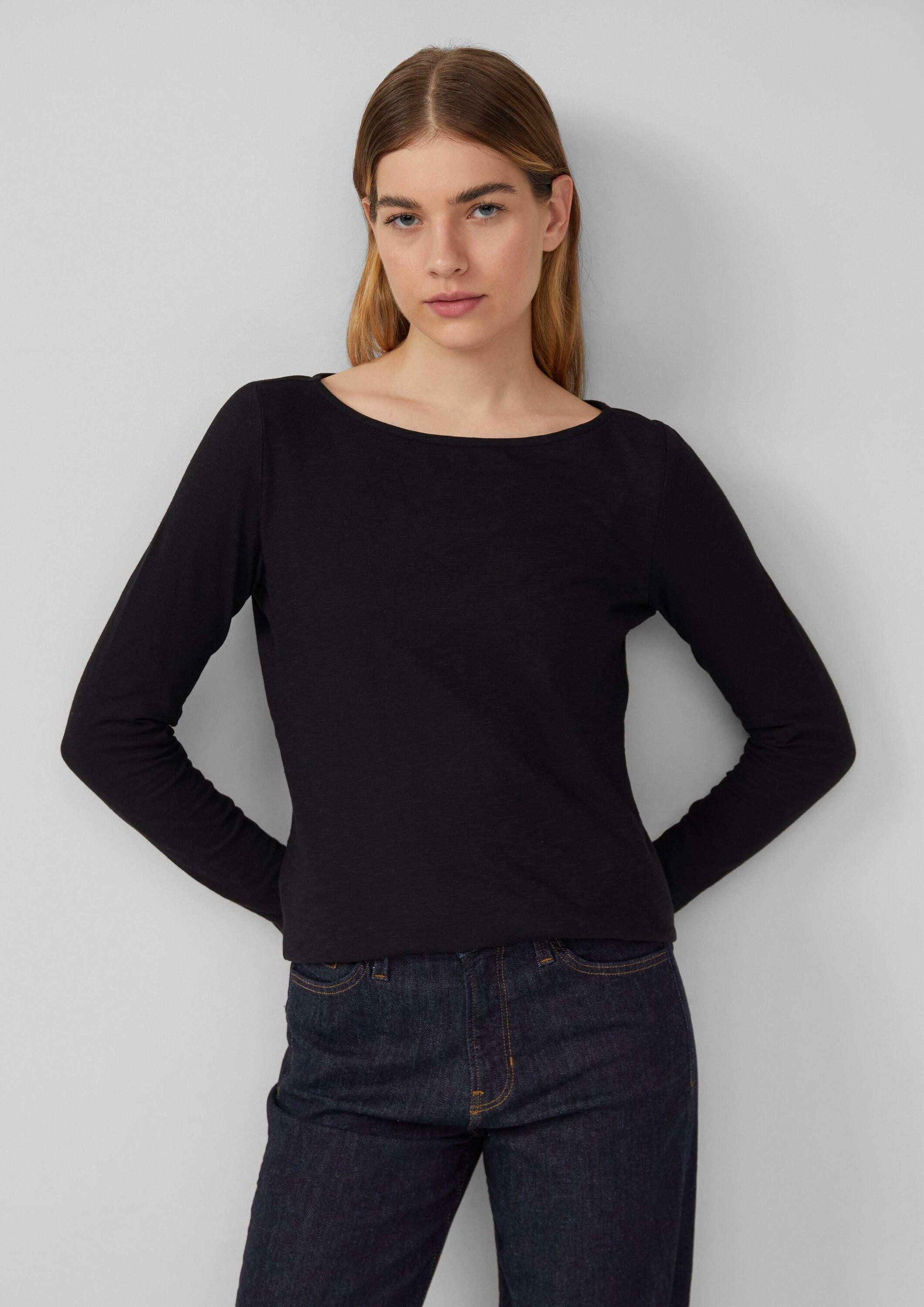 s.Oliver Langarmshirt T-Shirt (1-tlg) günstig online kaufen