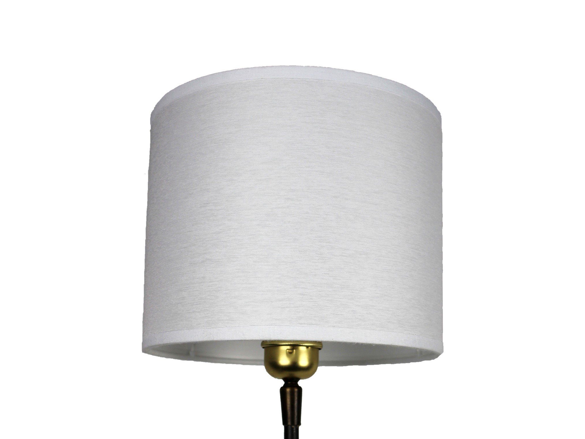 Signature Home Collection Лампыschirm Handgefertigter Лампыschirm klein schwarz weiß in Stoff Zylinder, moderne Zylinderform