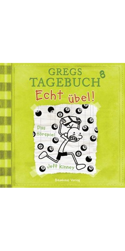 Bastei Lübbe AG Hörbuch Gregs Tagebuch 8 - Echt übel!, (1-St)