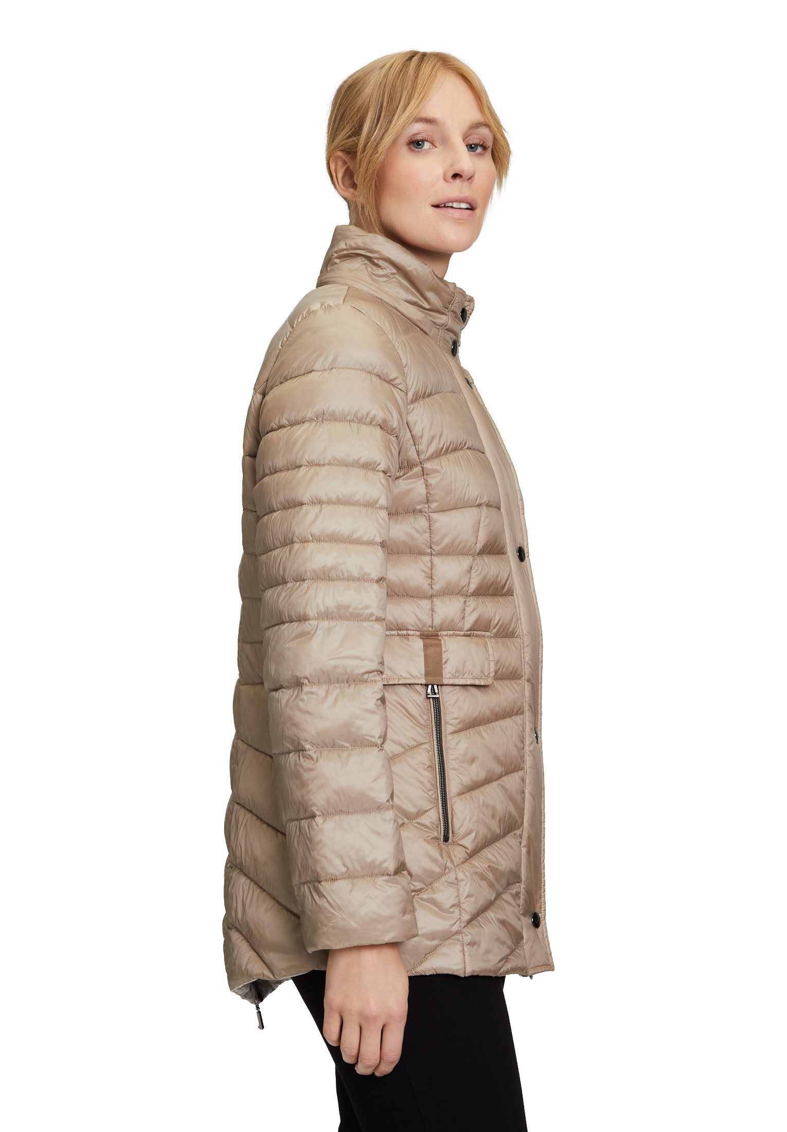 Gil Bret Steppjacke mit abnehmbarer Kapuze günstig online kaufen