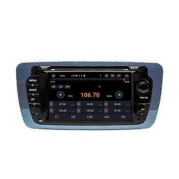 TAFFIO Für Seat Ibiza IV 6J 6P 7" Touchscreen Android Autoradio GPS CarPlay Einbau-Navigationsgerät