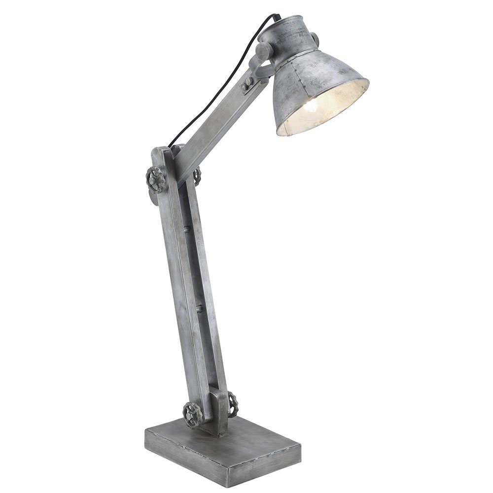 etc-shop Schreibtischlampe, Leuchtmittel nicht Tischlampe Tischleuchte inklusive, Schnurschalter Leseleuchte