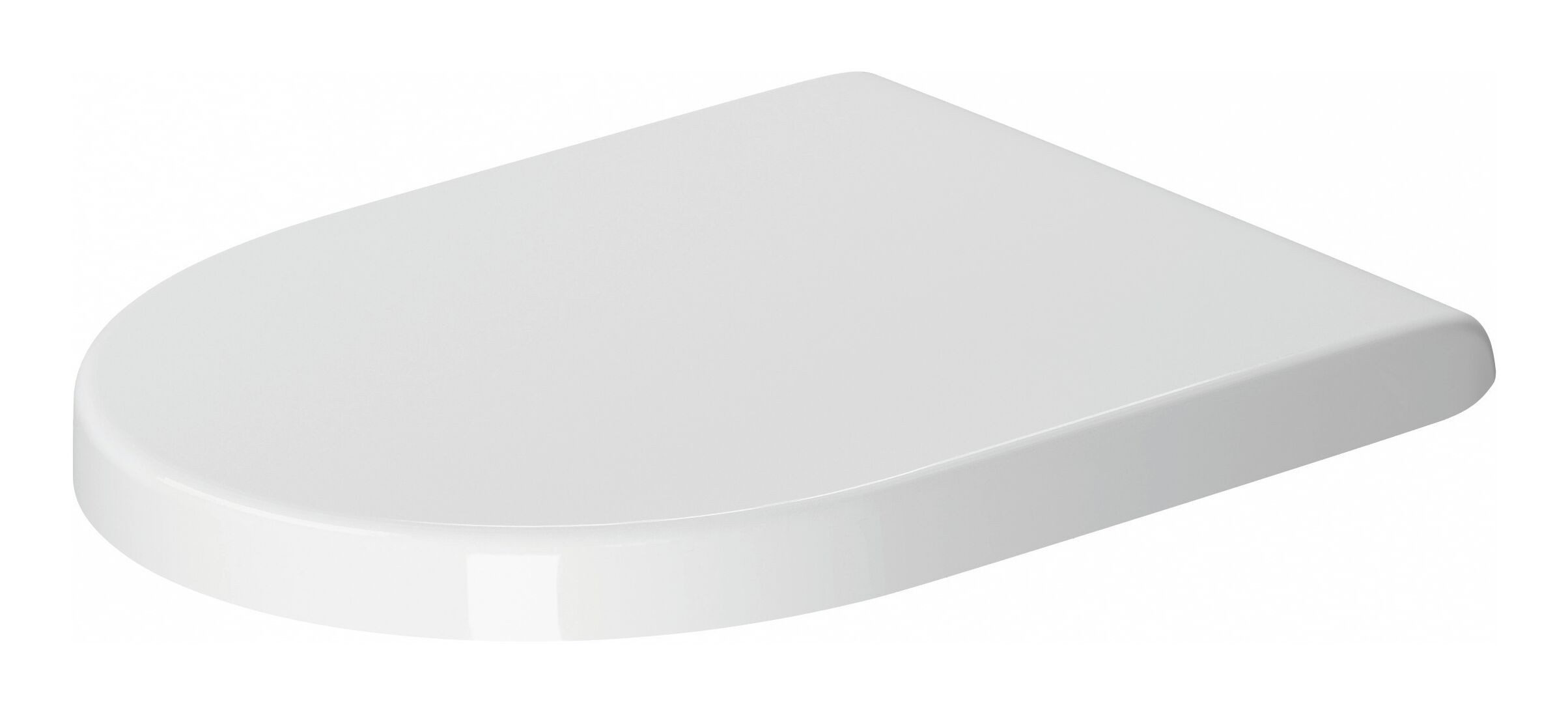 Duravit WC-Sitz Starck 3, Vital ohne Absenkautomatik 371 x 416 mm - Weiß Hochglanz
