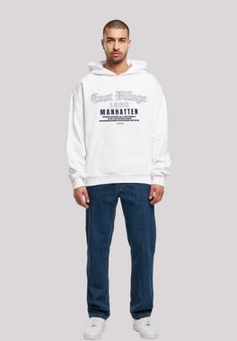 F4NT4STIC Kapuzenpullover East Village Manhatten OVERSIZE HOODIE Print