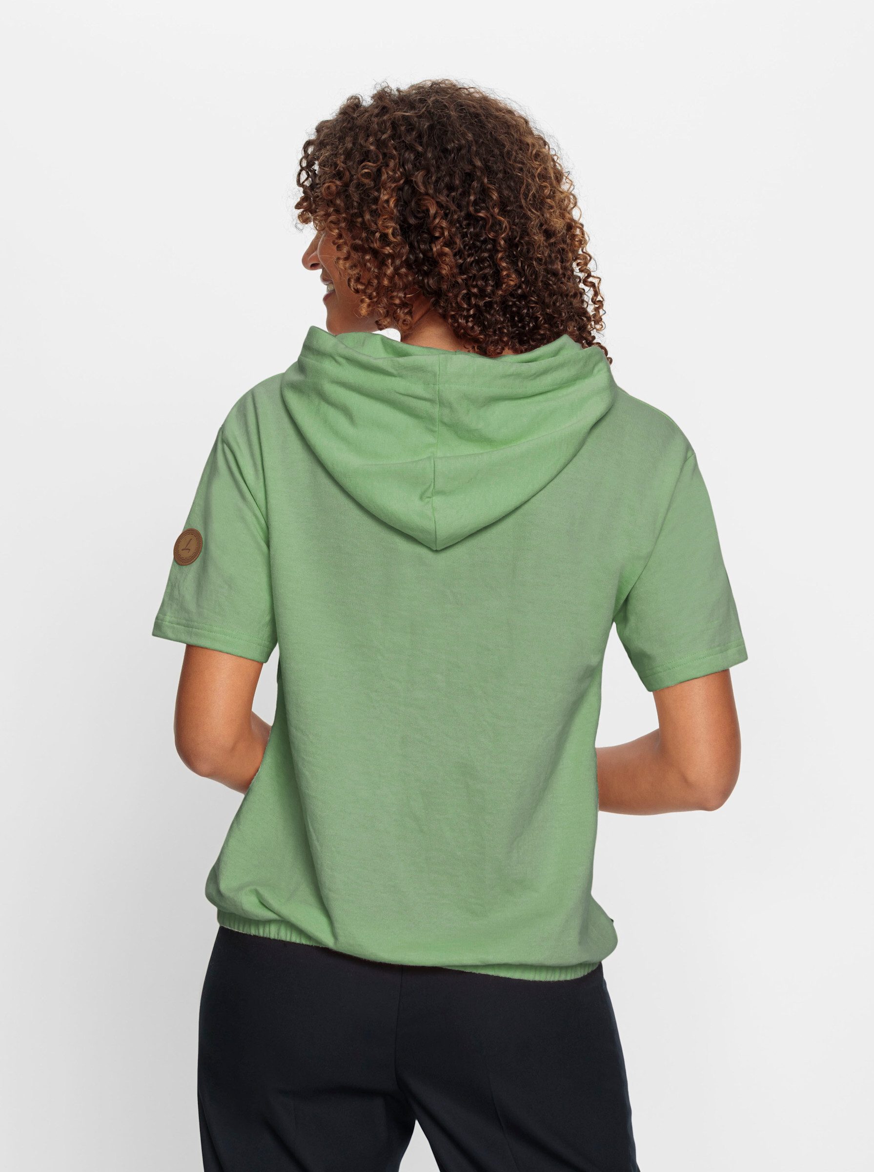 Witt Sweater Kapuzensweatshirt Kurzarm – Bild 2 von 3
