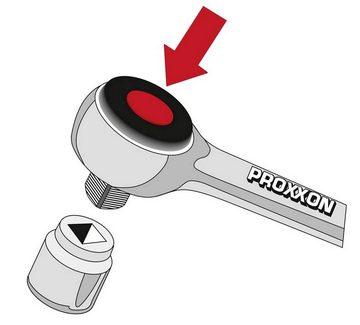 PROXXON INDUSTRIAL Werkzeugset PROXXON 23112 Super Kompaktsatz 65 teilig Antrieb 10mm (3/8), (65-St), inkl. Aufbewahrungskoffer