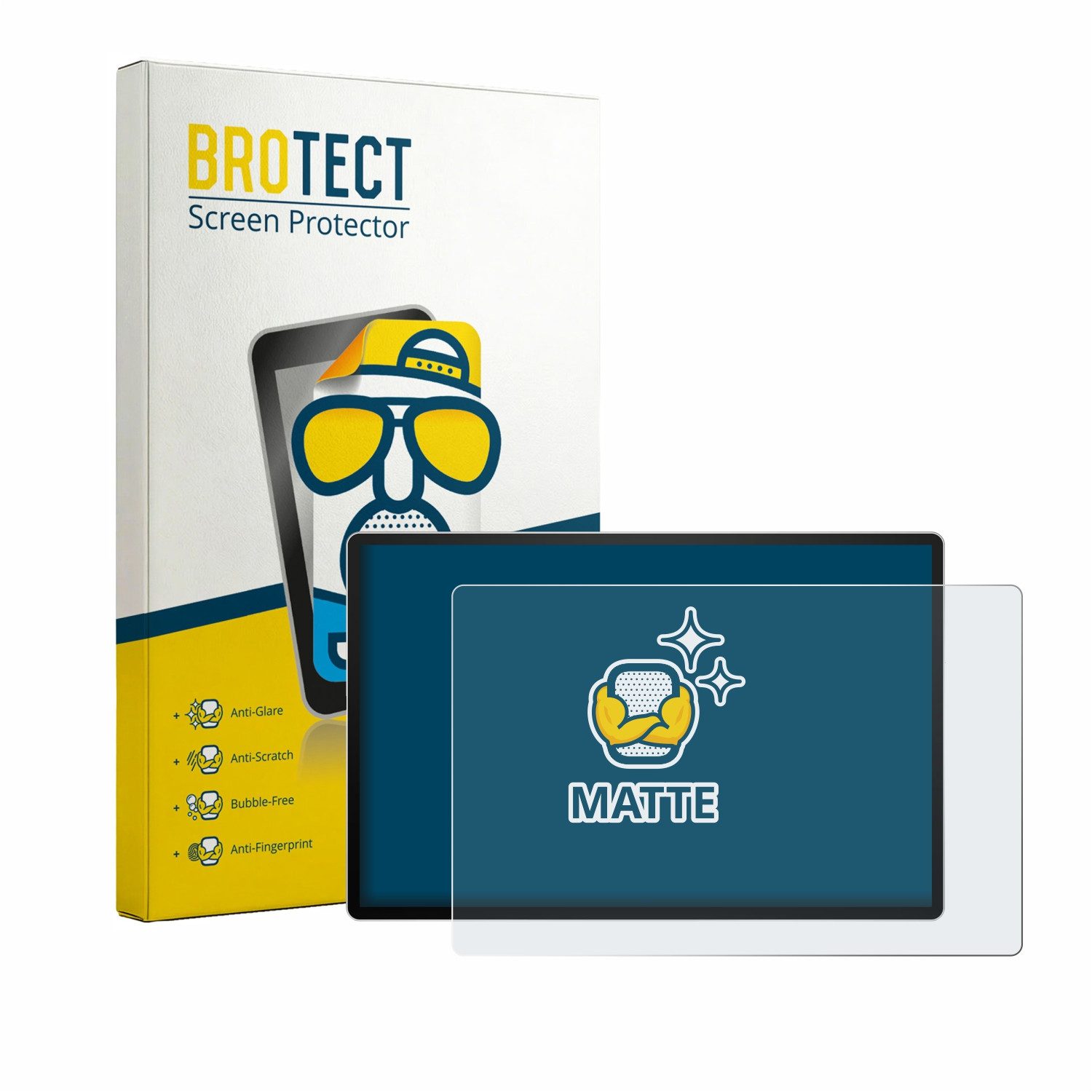 BROTECT Displayschutzfolie Schutzfolie für HP Serie 5 Pro 514pn 14", Displayschutz Schutz Folie Matt Entspiegelungsfolie