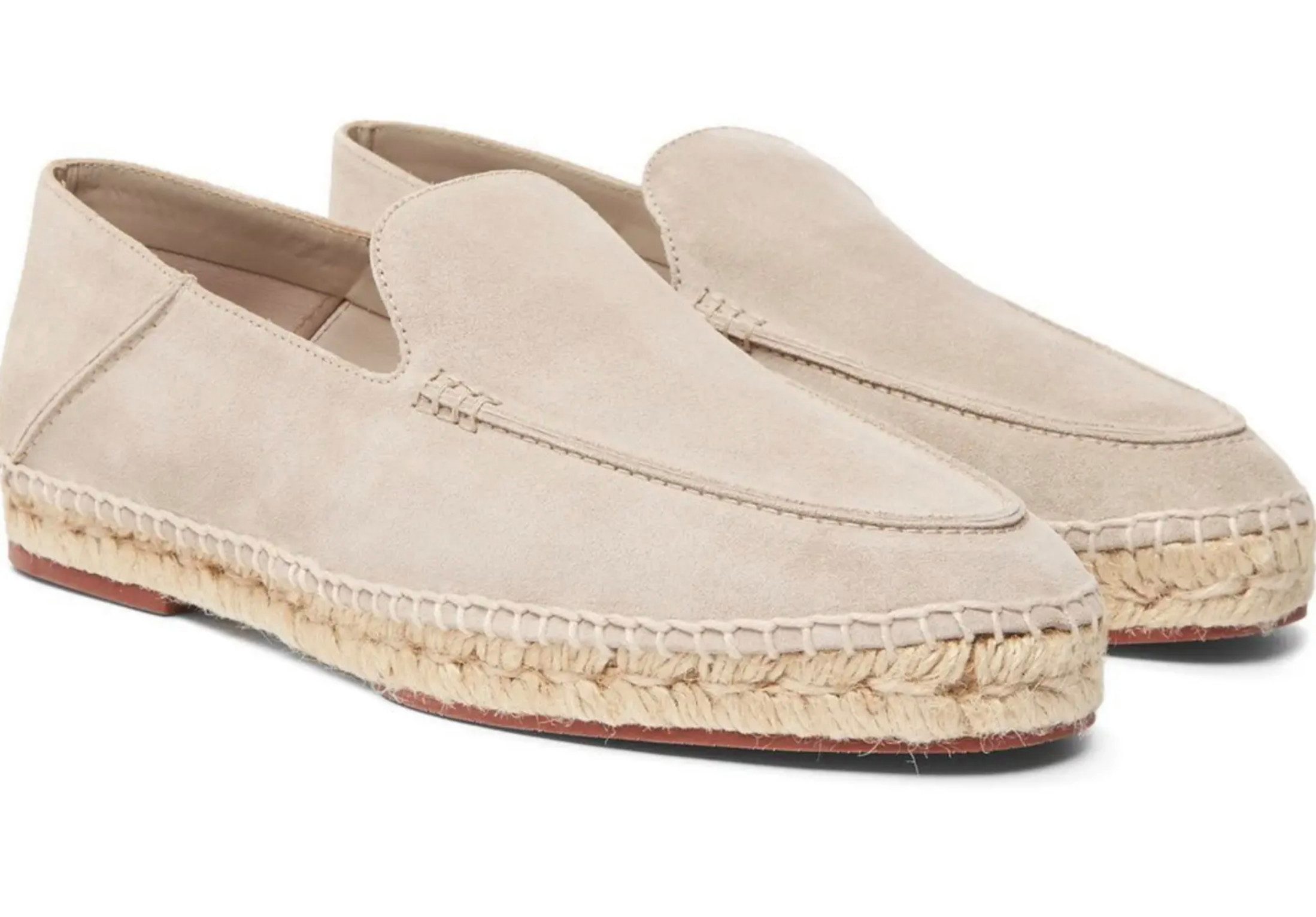 Loro Piana Seaside Walk Espadrilles Loafers Espadrille Wasserabweisende Oberflächenbehandlung, stabiler Gummiverstärkung